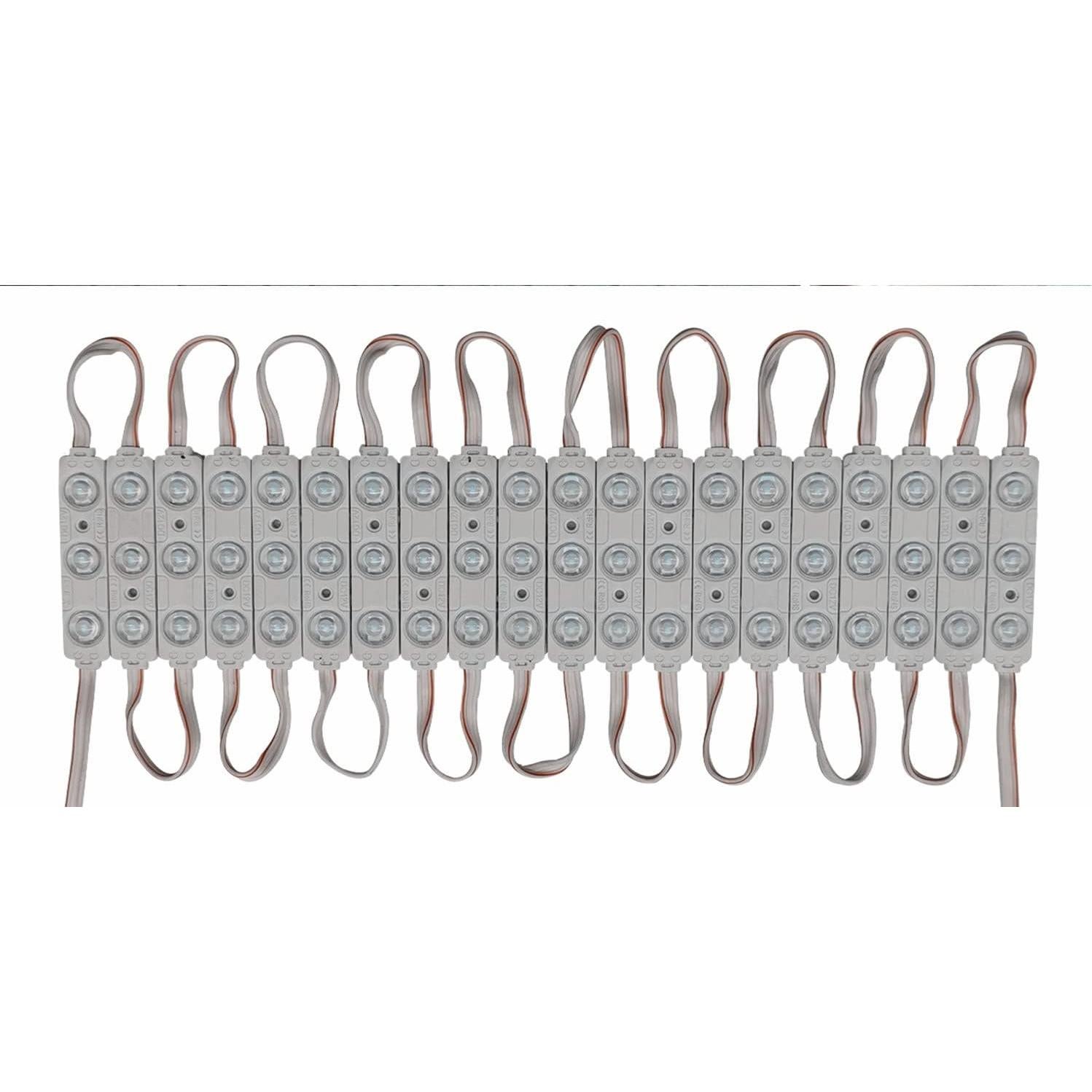 Luces LED Erudite 20Pcs 5730SMD Blanco 3.66m DC12V Impermeables