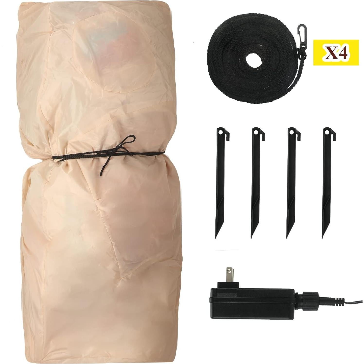 Decoración Inflable de Navidad Sosation 1.98m con LED Clásico