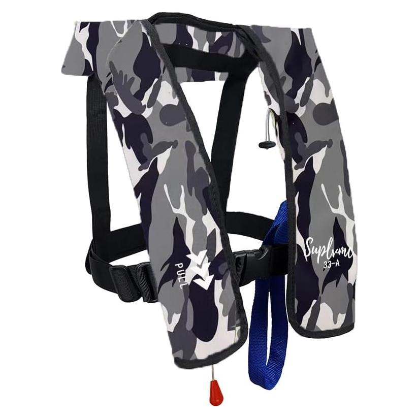 Chaleco Salvavidas Inflable Automático Suplvmc MC901-150A-LMC 150N