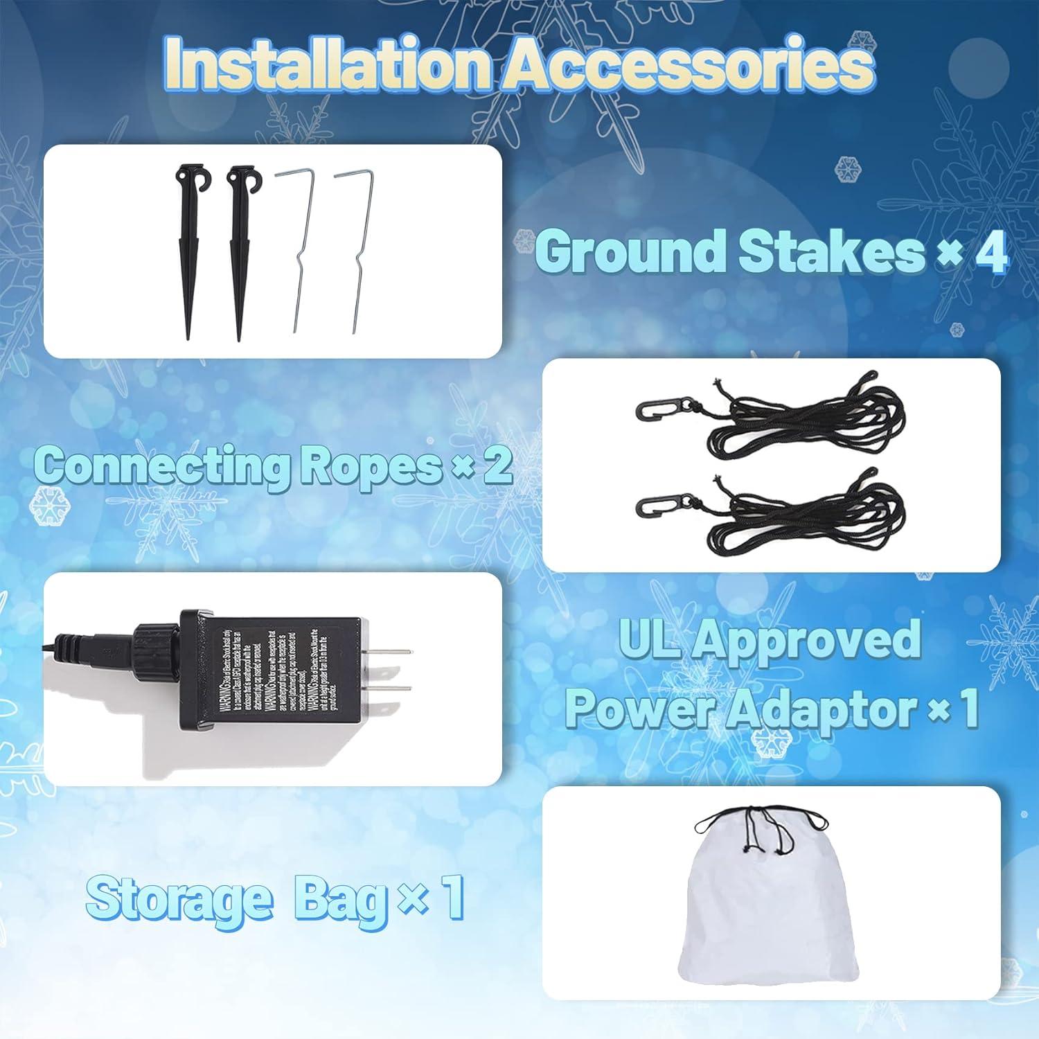 Árbol Inflable de Navidad 1.98m DearSun con Luces LED