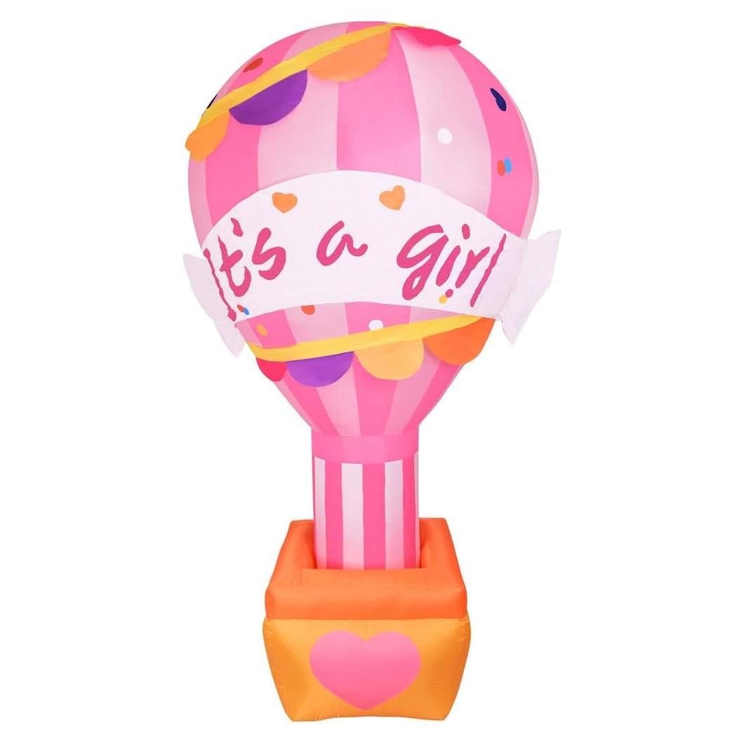 Globo Inflable 3m Fraser Hill Farm 'Es una Niña' con Luces