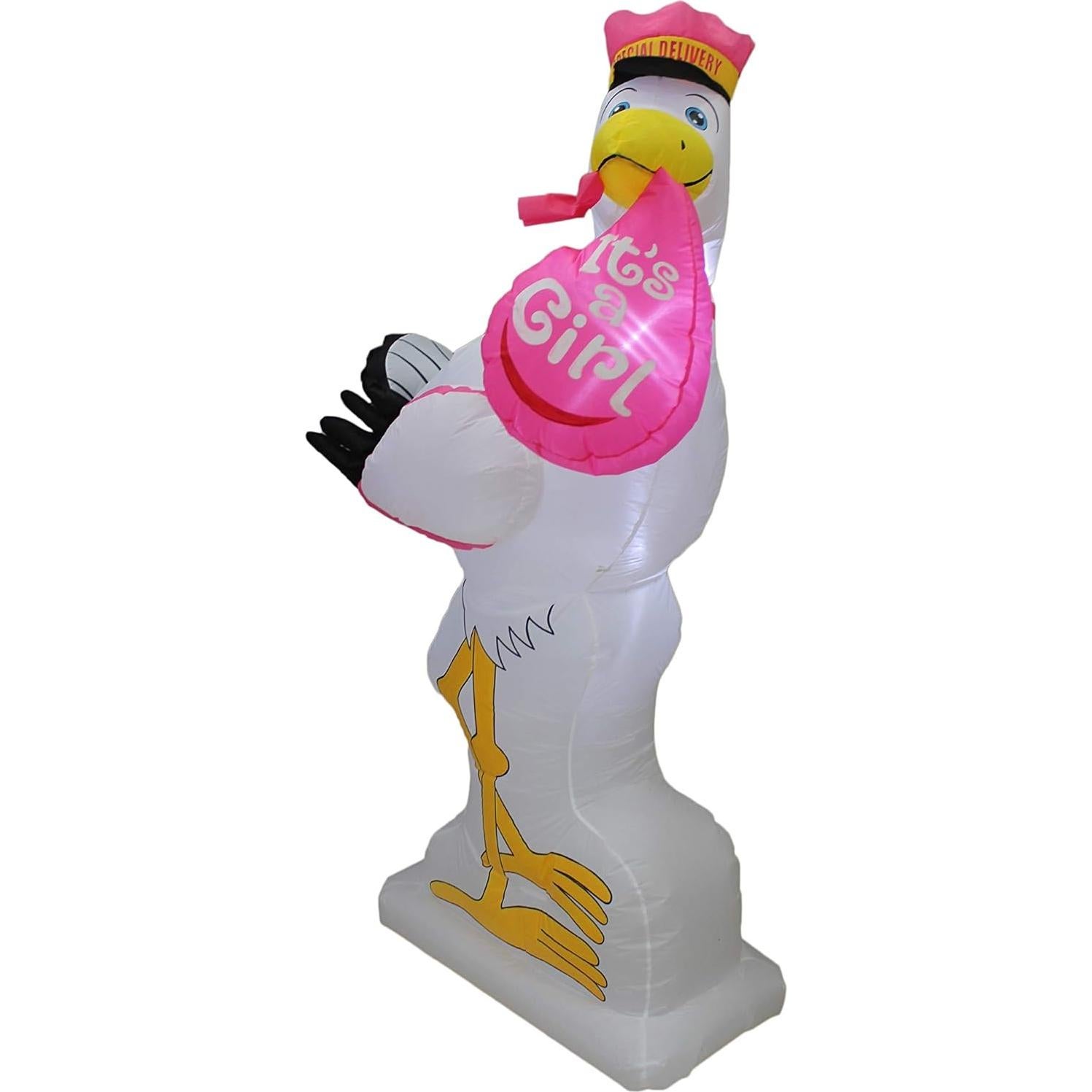 Estor inflable rosa 182 cm Blossom Inflatables Baby Shower