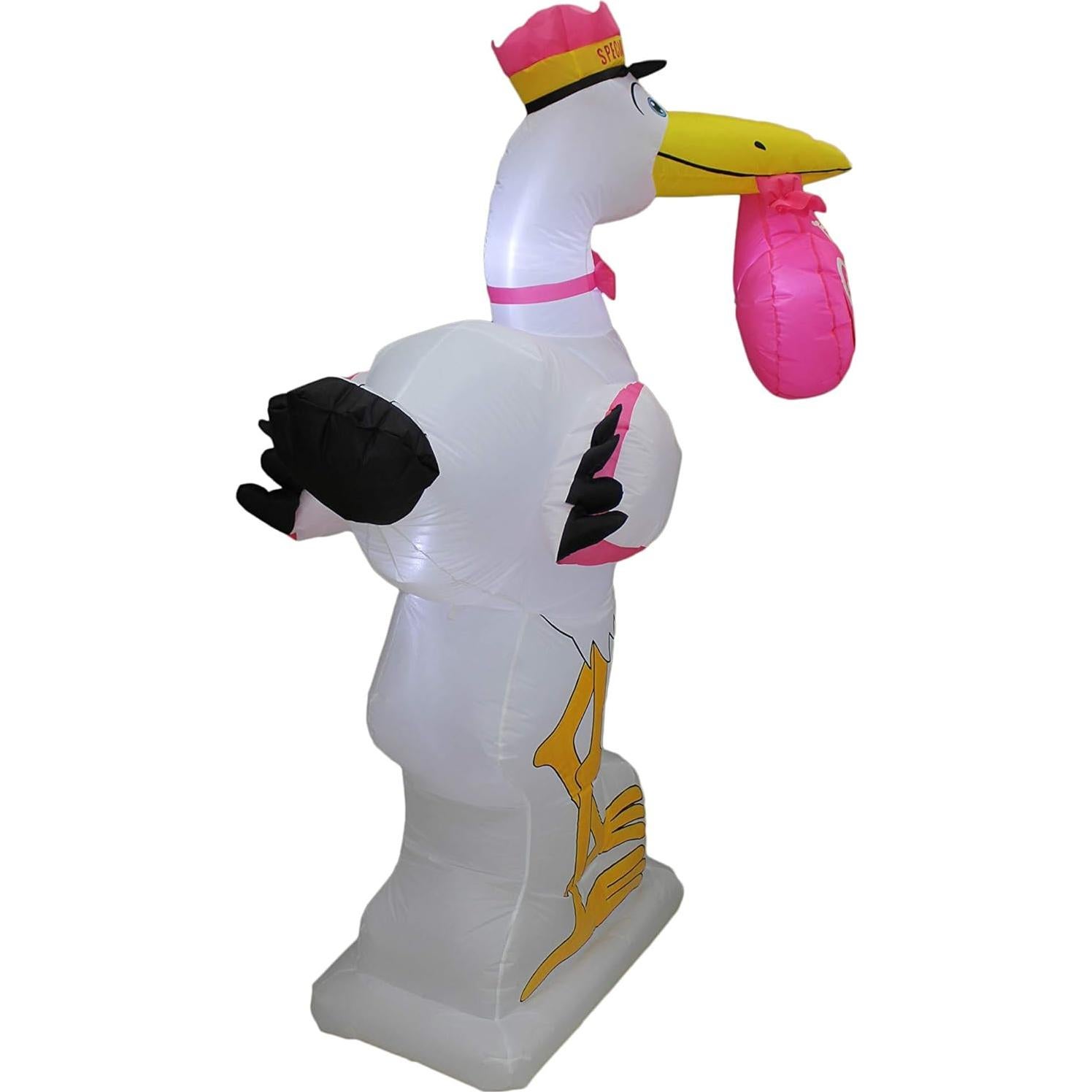 Estor inflable rosa 182 cm Blossom Inflatables Baby Shower