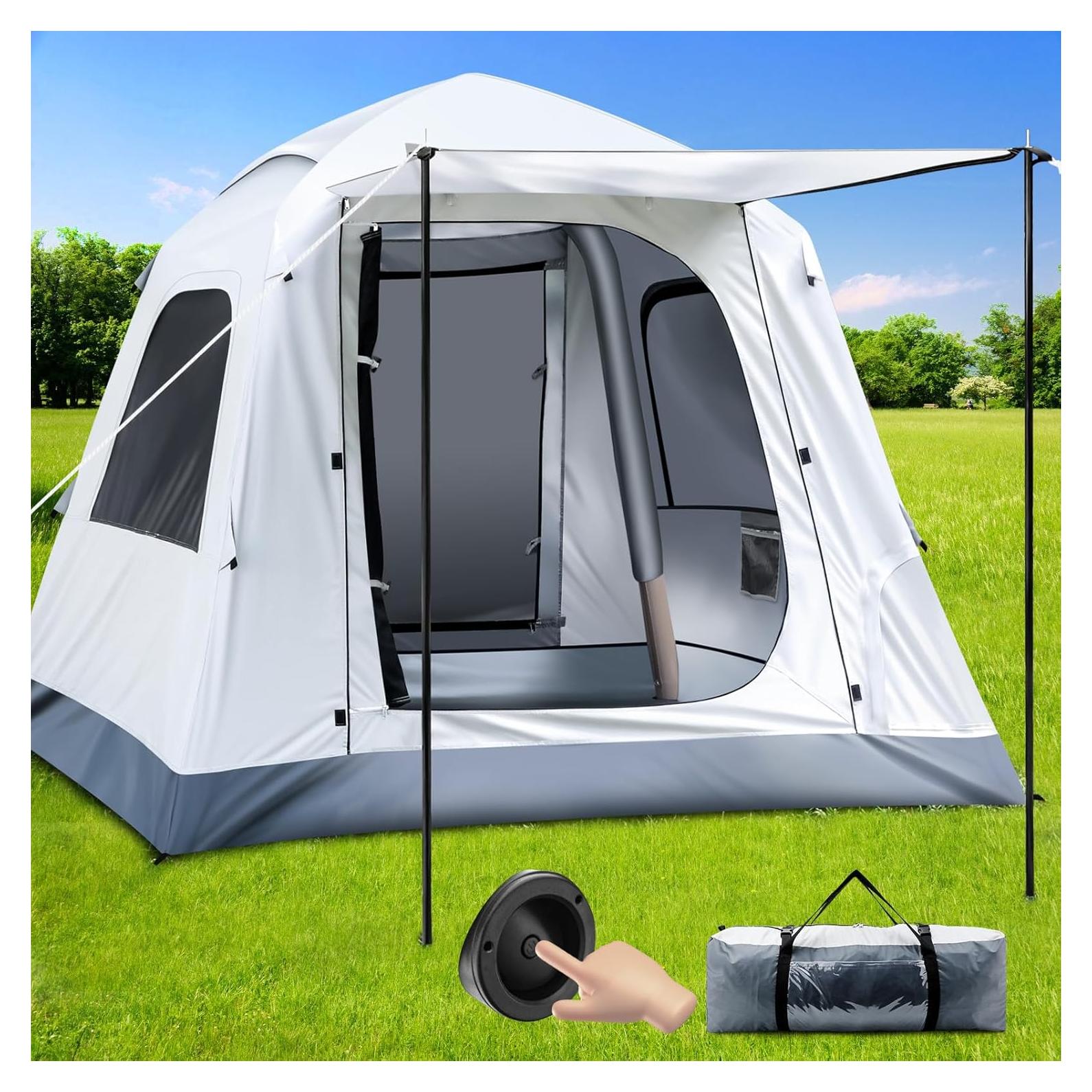 Tienda Inflable Automática Yoking para 3-4 Personas Impermeable