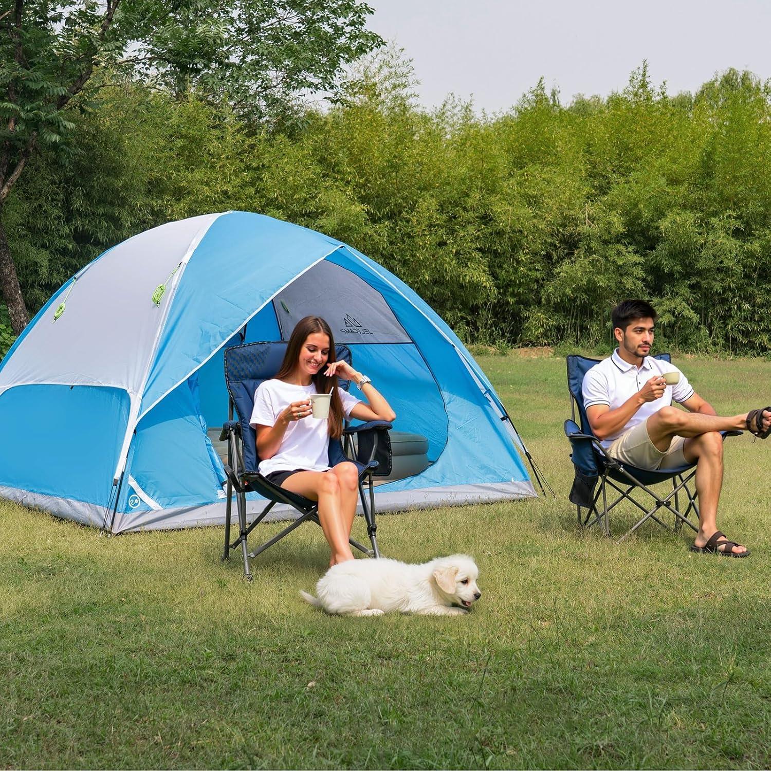Tienda de Camping JELUCAMP JLP-TENT-8847 para 1-4 Personas