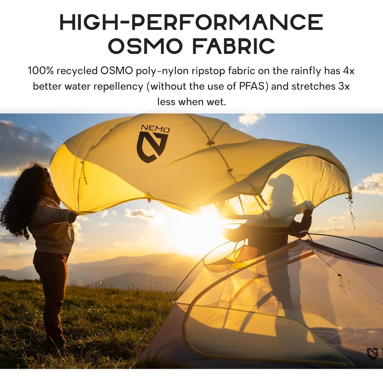 Tienda de Camping Ligera NEMO Mayfly OSMO 2 Personas
