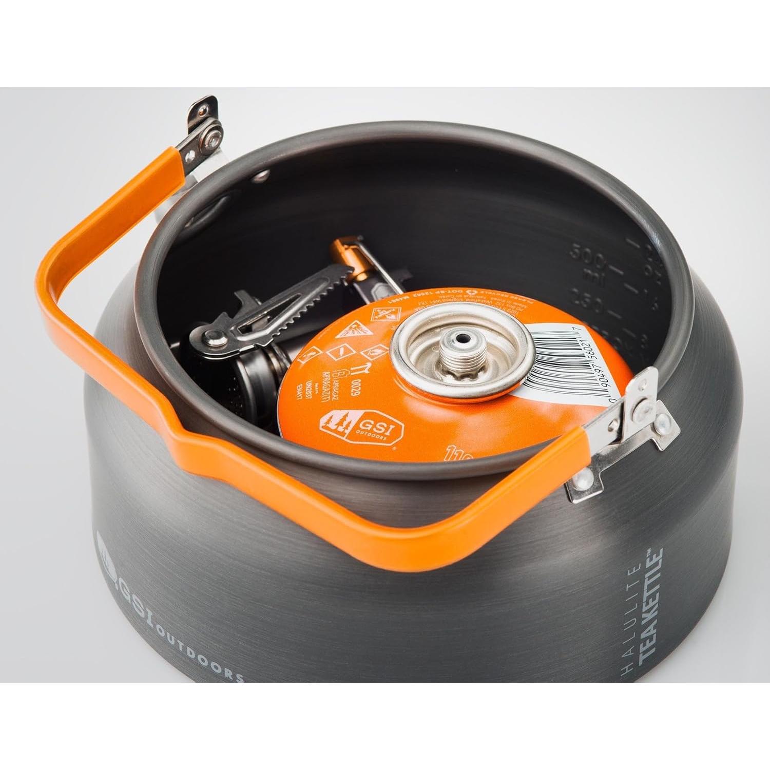 Tetera de Aluminio Ultraligera GSI Outdoors Halulite 1.8L