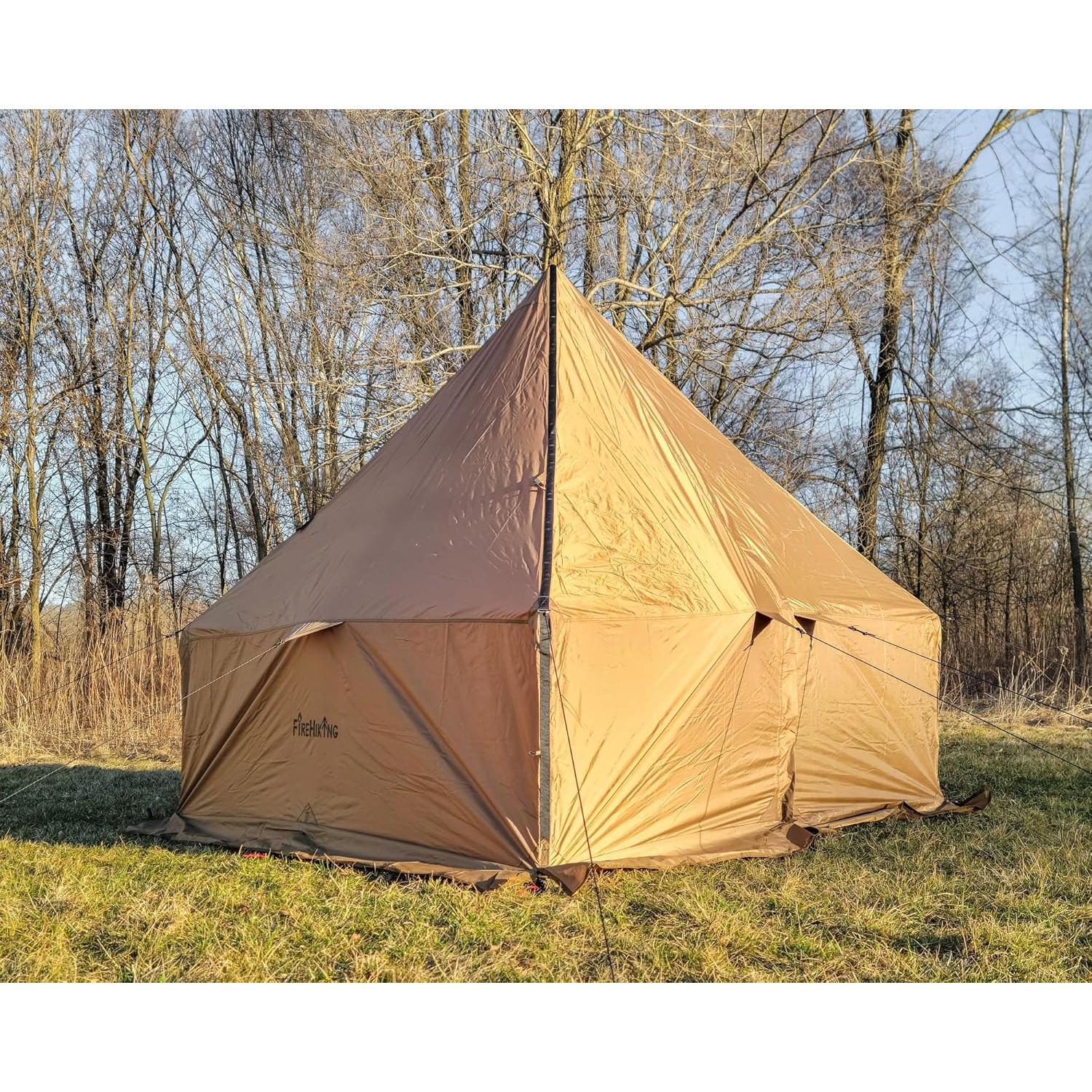 Tienda de Camping FireHiking Cuadrada 1 Persona 2x2m Impermeable