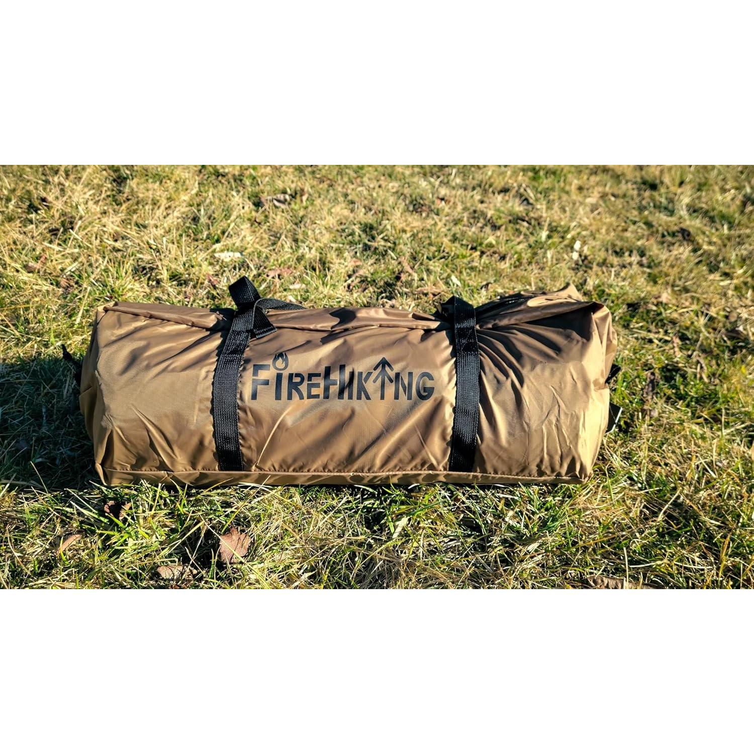 Tienda de Camping FireHiking Cuadrada 1 Persona 2x2m Impermeable