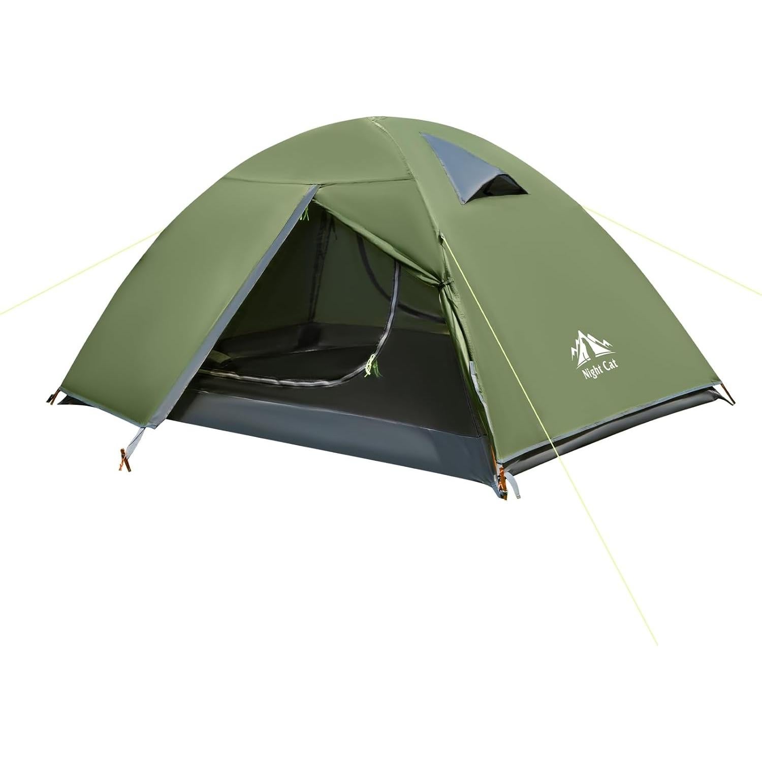 Tienda de Camping Night Cat ZP-08-AGN para 2 Personas Impermeable