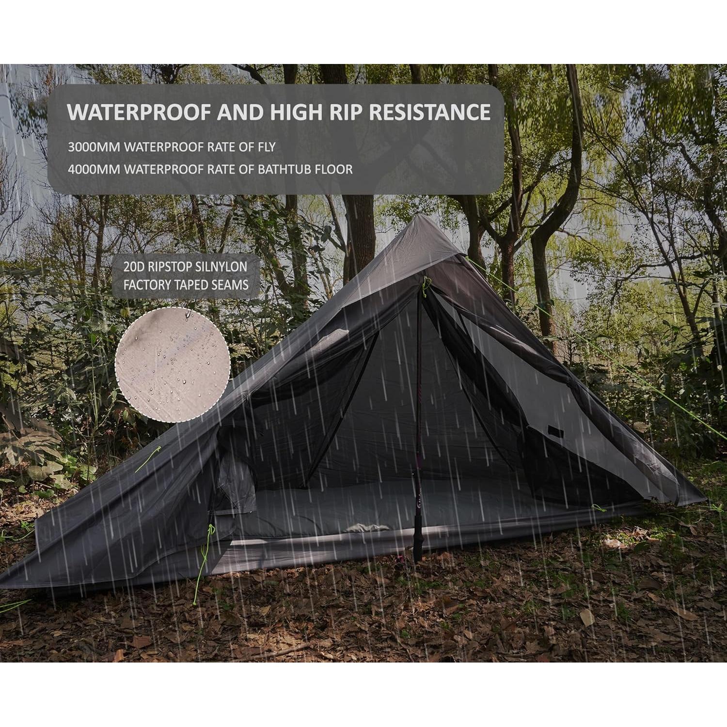 Tienda de Camping Nature Link Altair One 1 Persona Impermeable