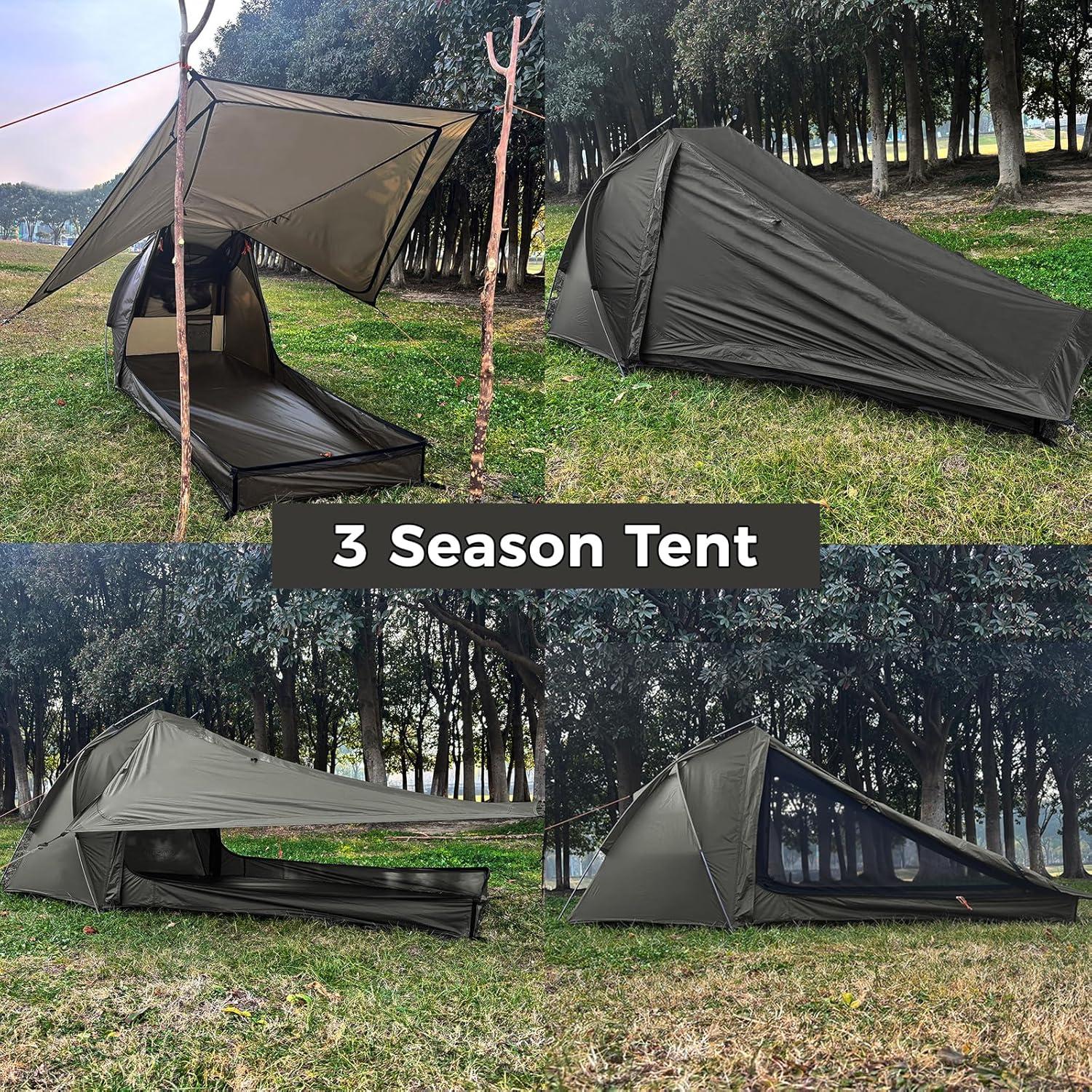 Tienda Ultraligera Onewind Solo Skyshade para 1 Persona