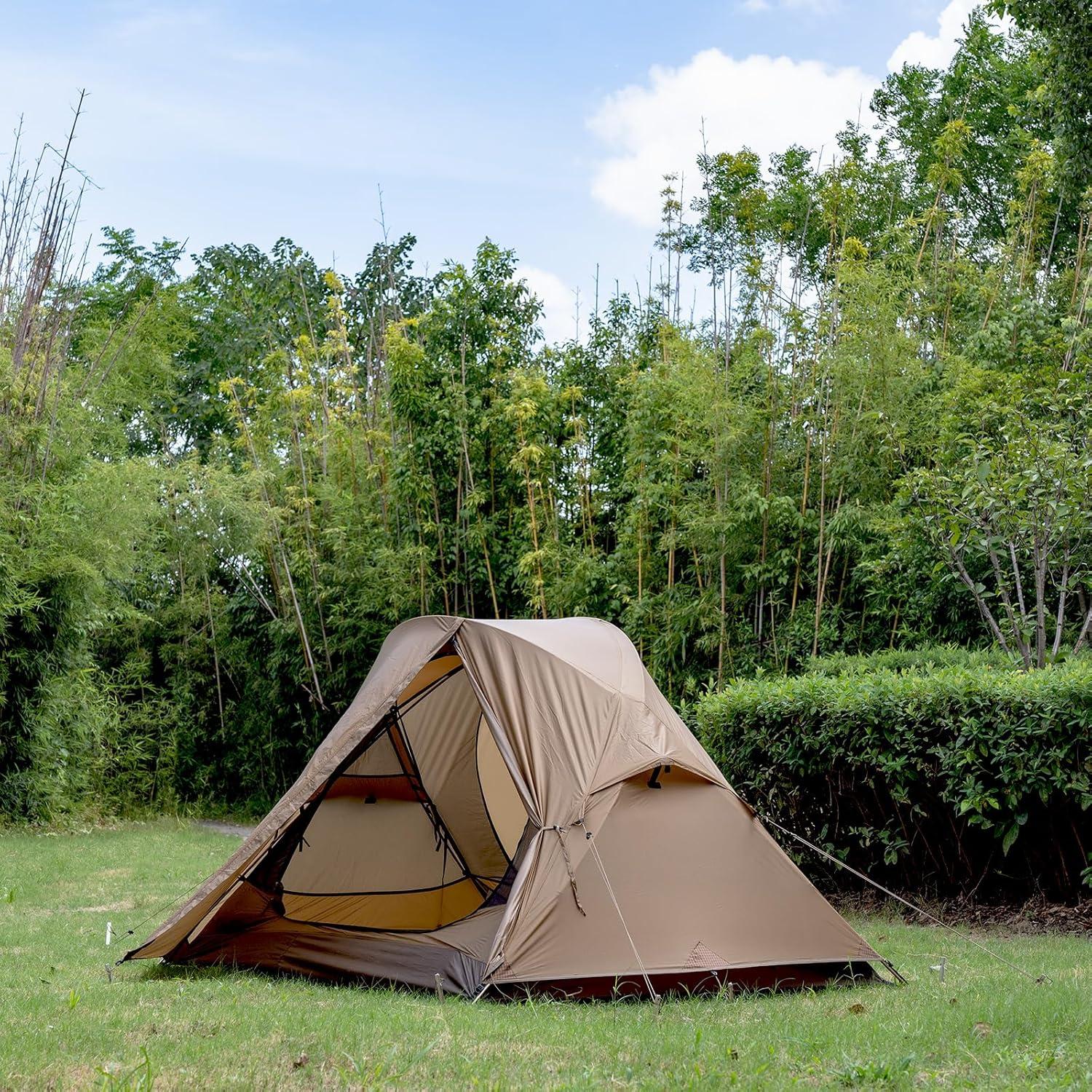 Tienda de Camping MC TOMOUNT Ultraligera 2 Personas Impermeable
