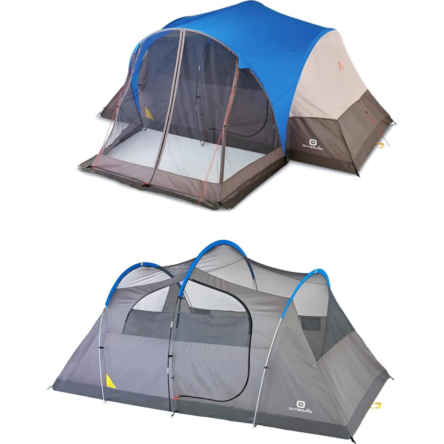 Carpa Domo para Camping OUTBOUND 8 Personas Impermeable