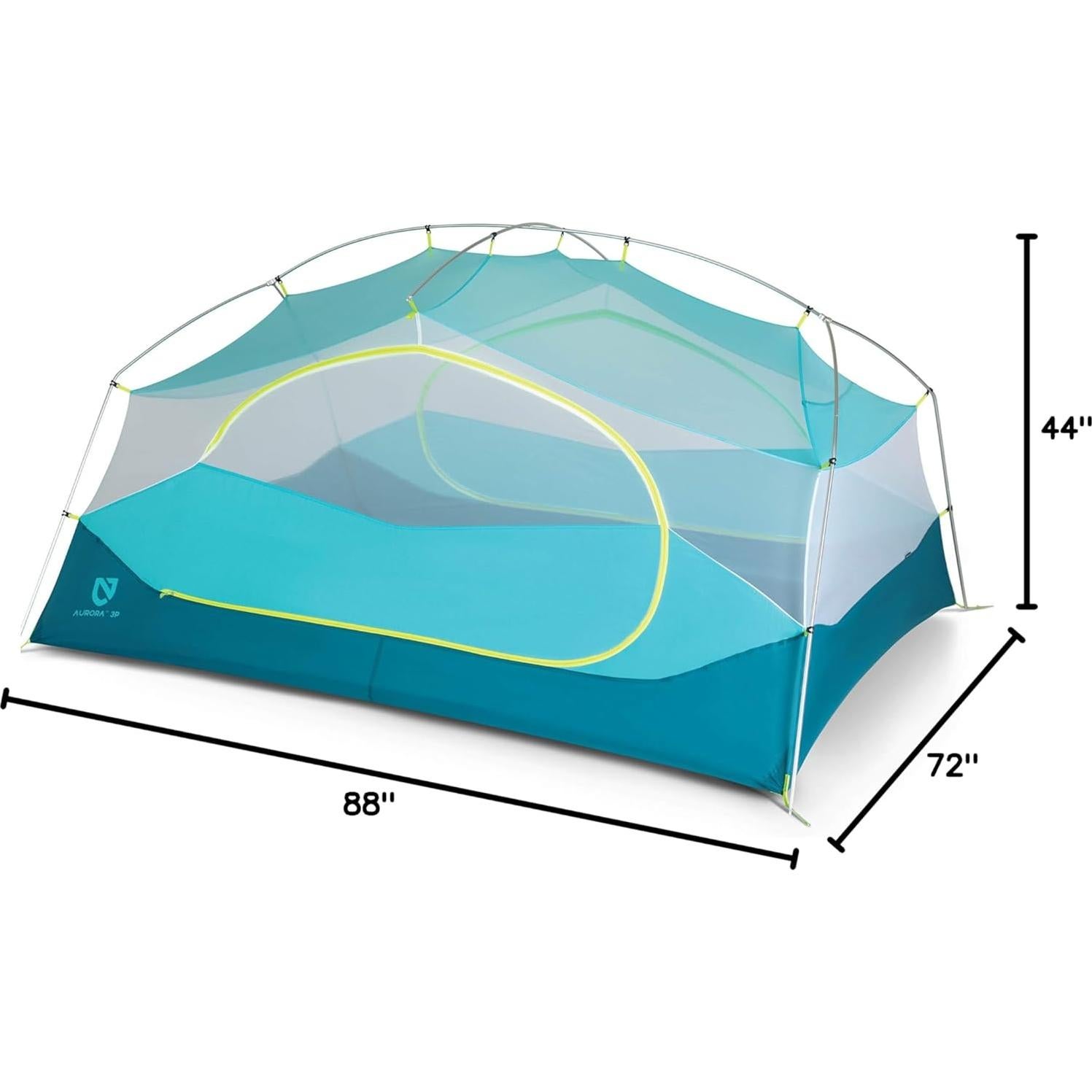 Tienda de Camping NEMO Aurora 3P Surge 4 Estaciones