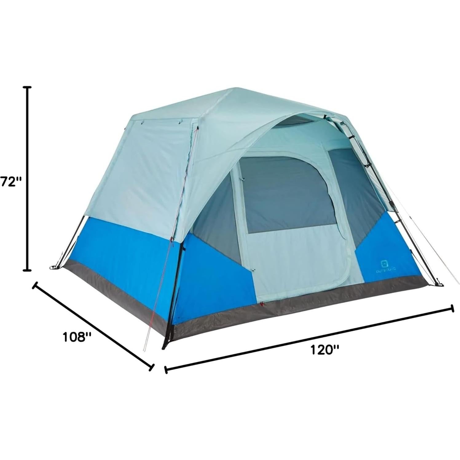 Carpa Instantánea Pop Up Outbound para 6 Personas - Impermeable