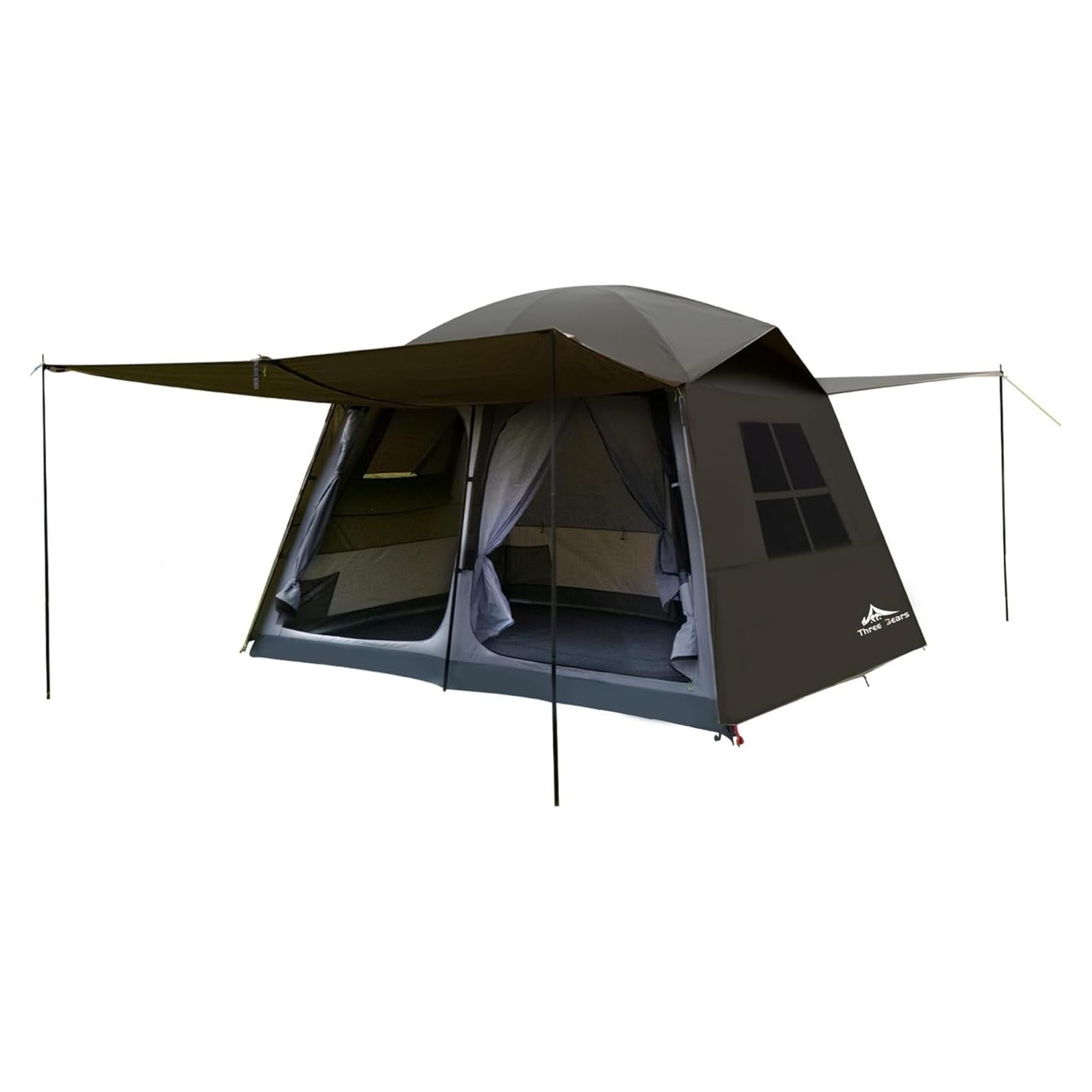 Tienda de Camping Tres Osos L05-6P para 6 Personas Impermeable