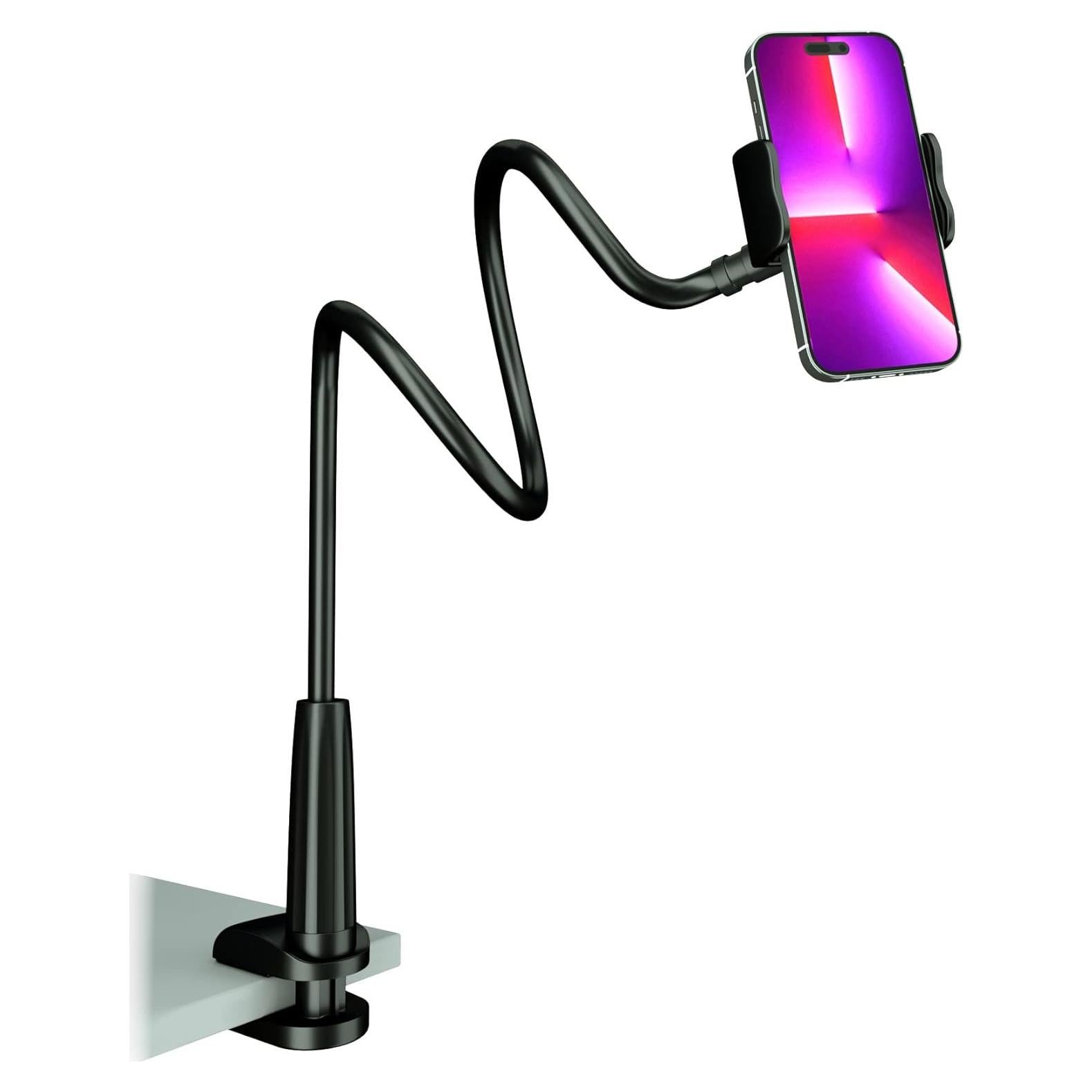 Soporte para teléfono celular GloryBear con brazo flexible 76 cm