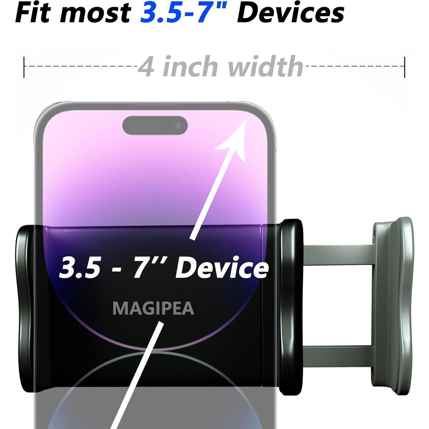 Soporte para teléfono celular GloryBear con brazo flexible 76 cm