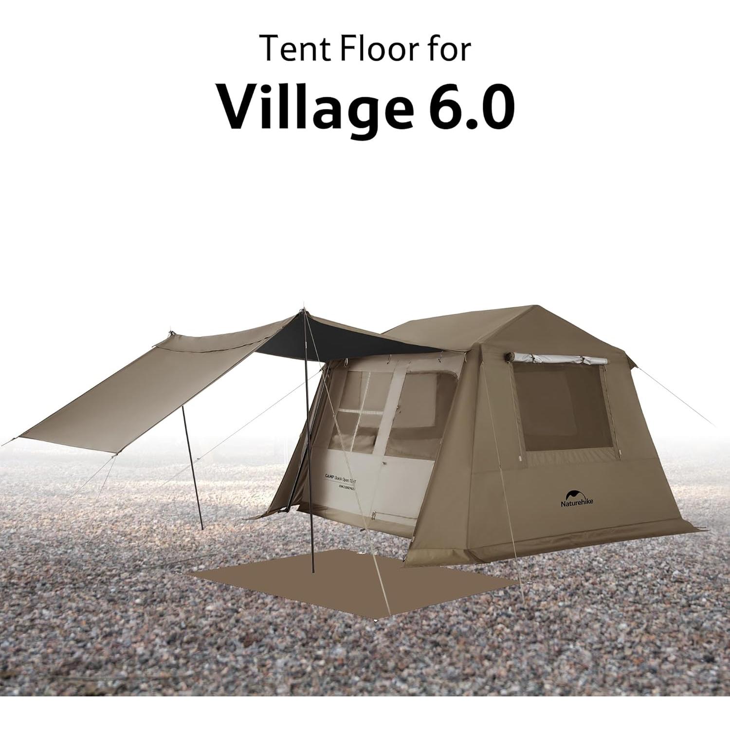 Tienda de Camping Naturehike Village 4 Personas con Base