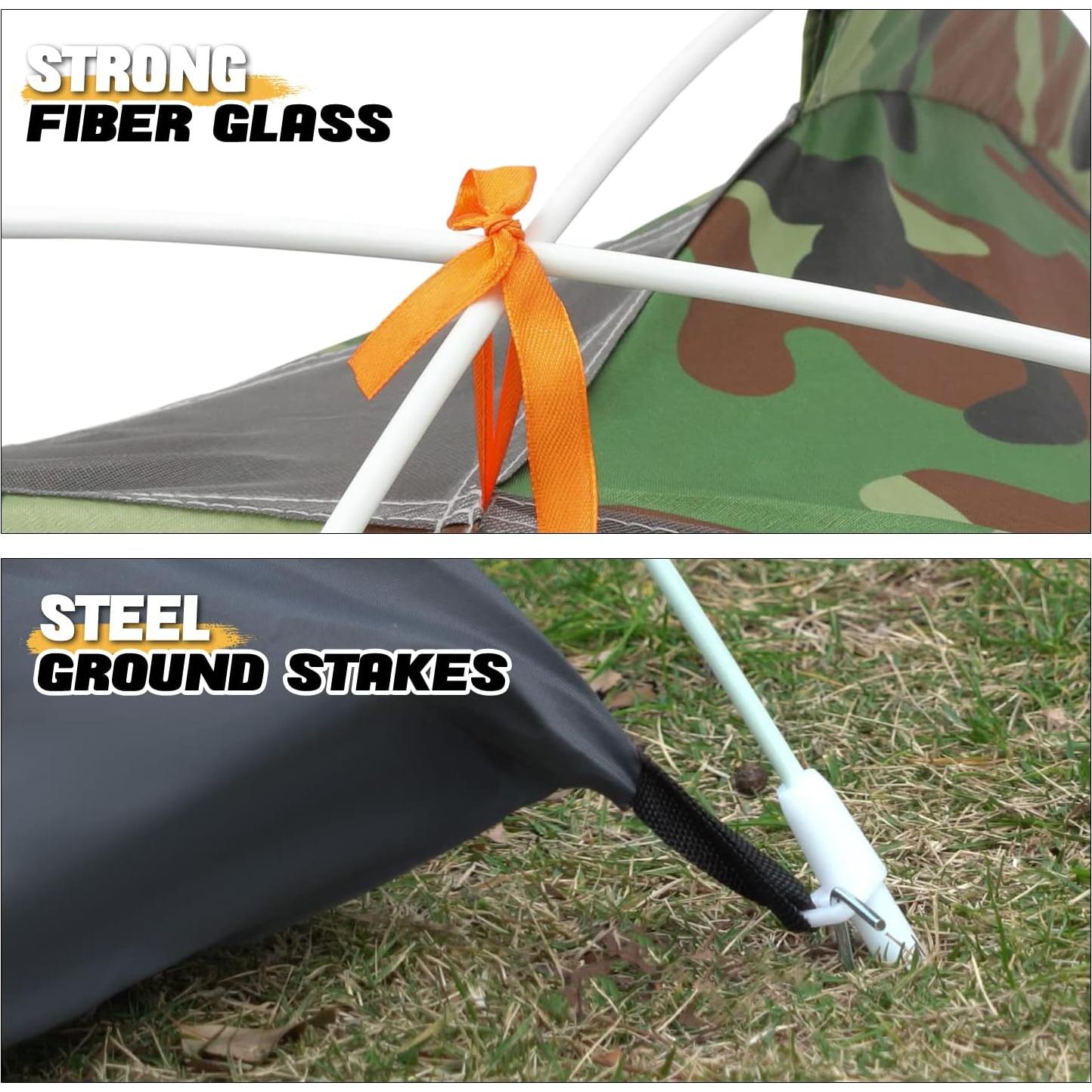 Carpa Domo MoNiBloom A40-TT-004 para 2 Personas Impermeable