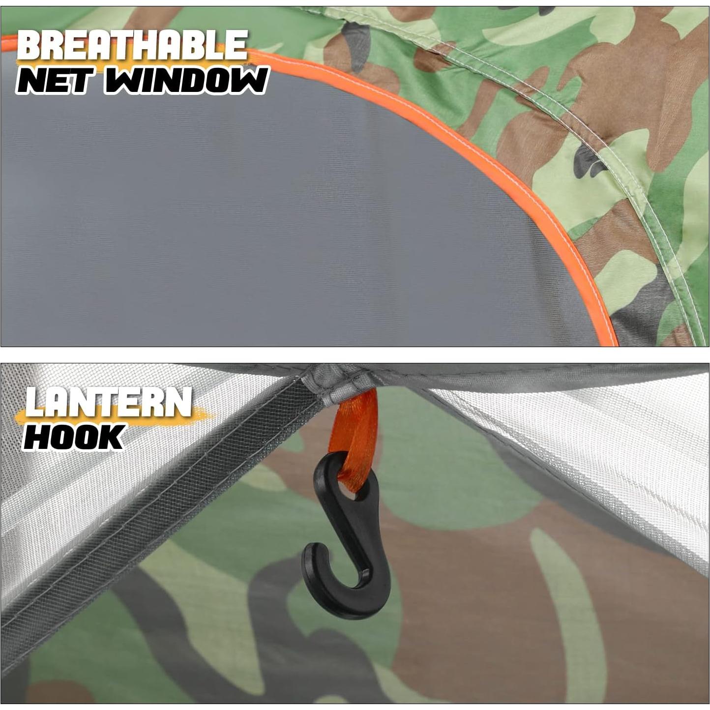 Carpa Domo MoNiBloom A40-TT-004 para 2 Personas Impermeable