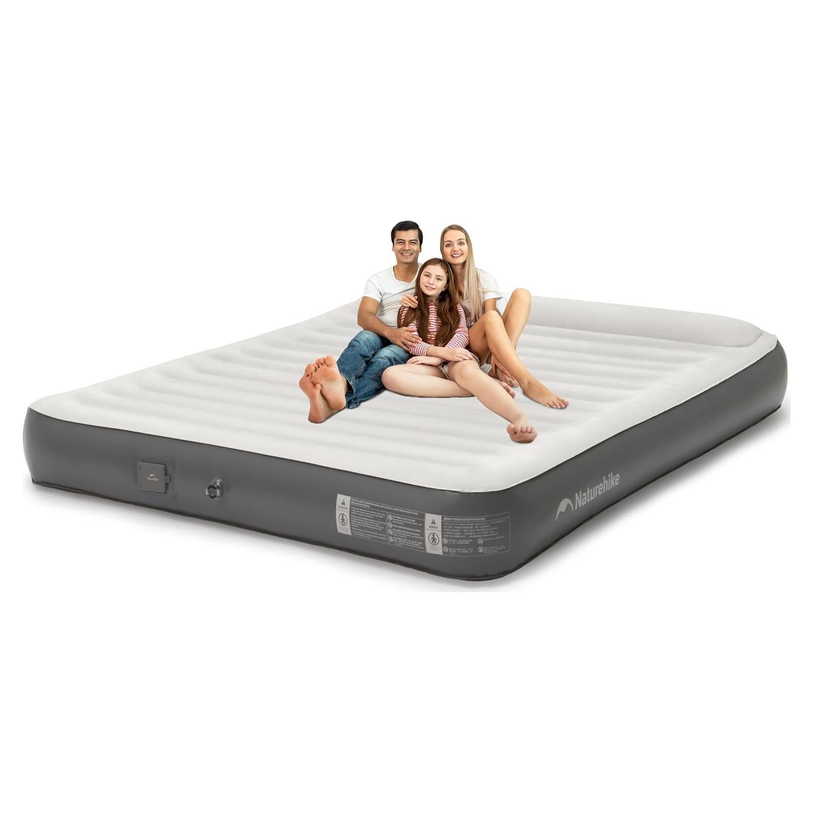 Colchón Inflable Naturehike CJC20 Compacto King con Bomba