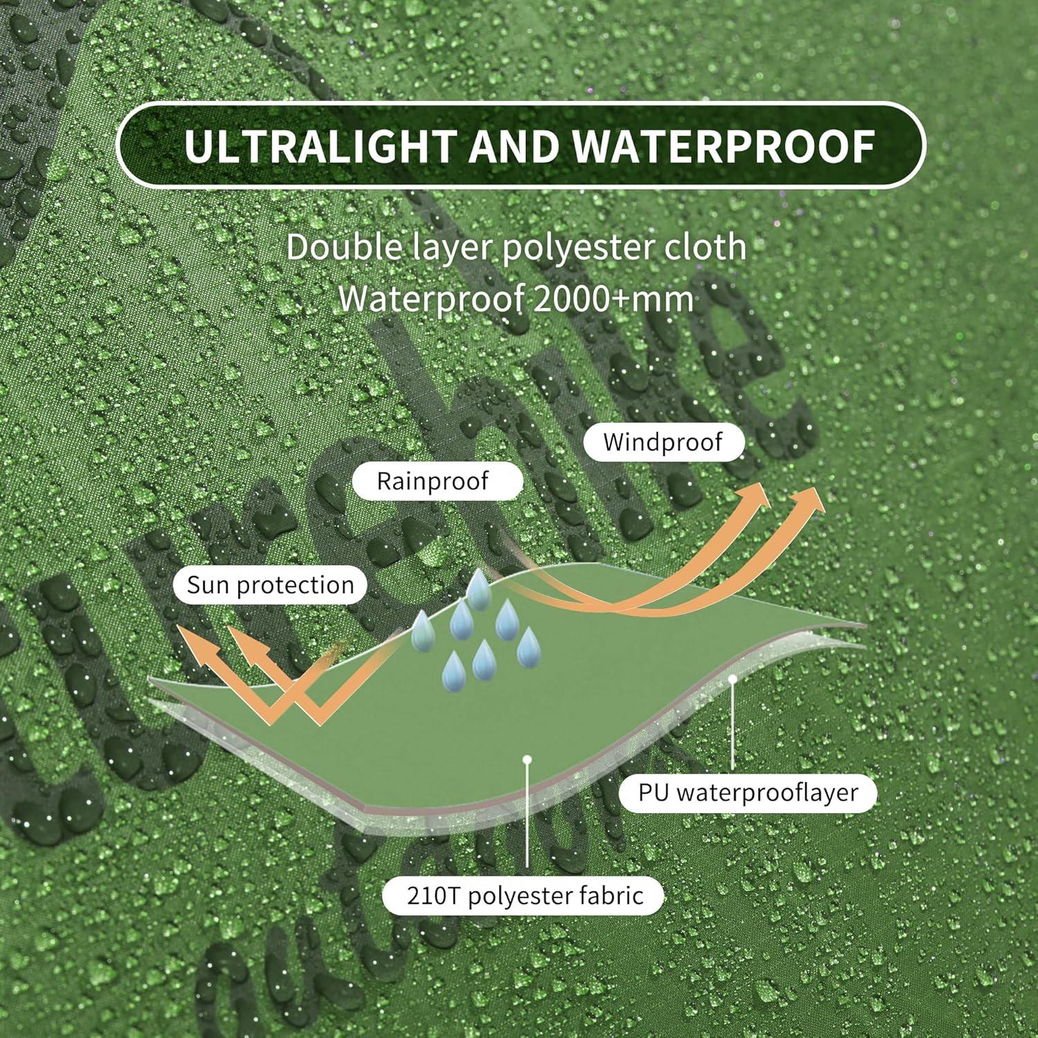 Carpa de Camping Naturehike P-Plus para 4 Personas Impermeable
