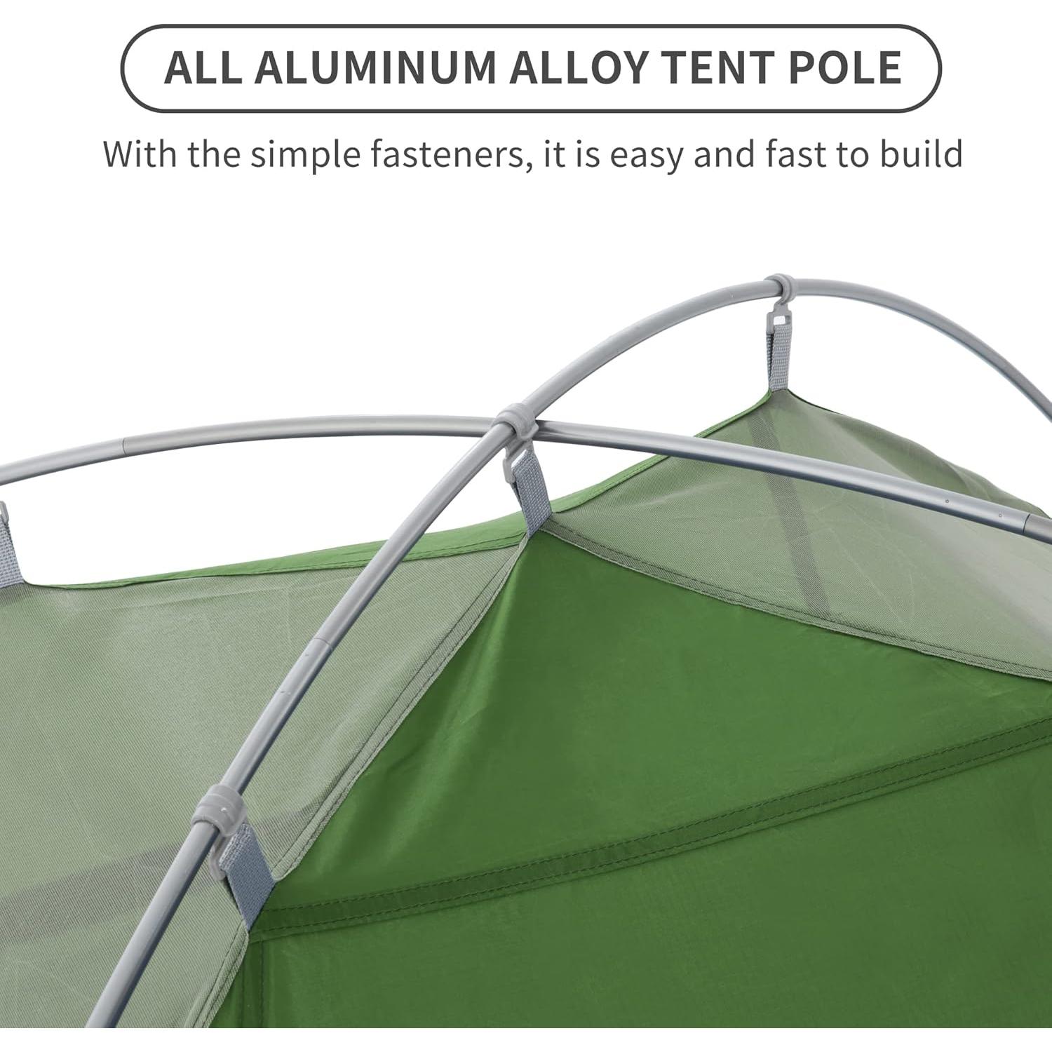 Carpa de Camping Naturehike P-Plus para 4 Personas Impermeable