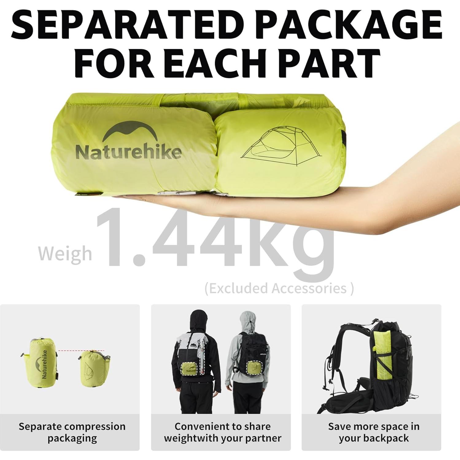 Tienda Ultraligera Naturehike Star River EXT para 2 Personas