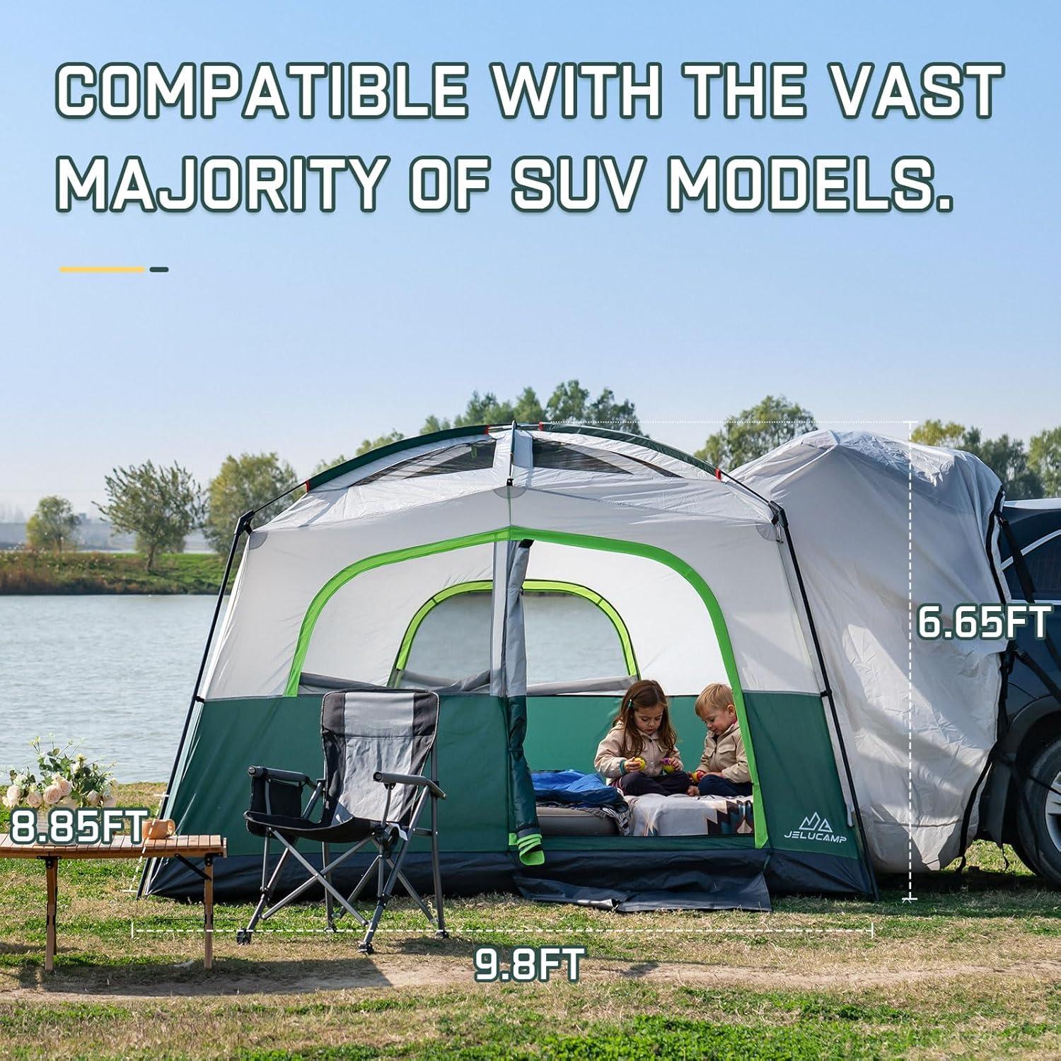 Carpa de Camping JELUCAMP JLP-8817 para 6 Personas Impermeable