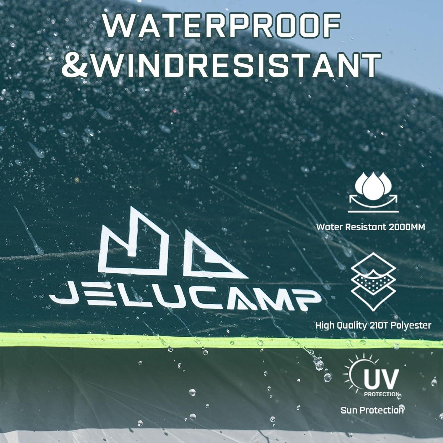 Carpa de Camping JELUCAMP JLP-8817 para 6 Personas Impermeable