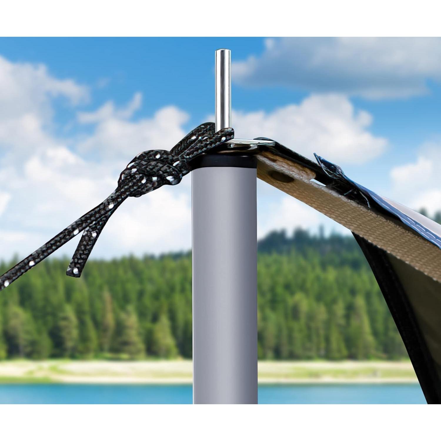 Kit de Reparación de Poste de Carpa HASIKA Ajustable 76.2 a 189.9 cm