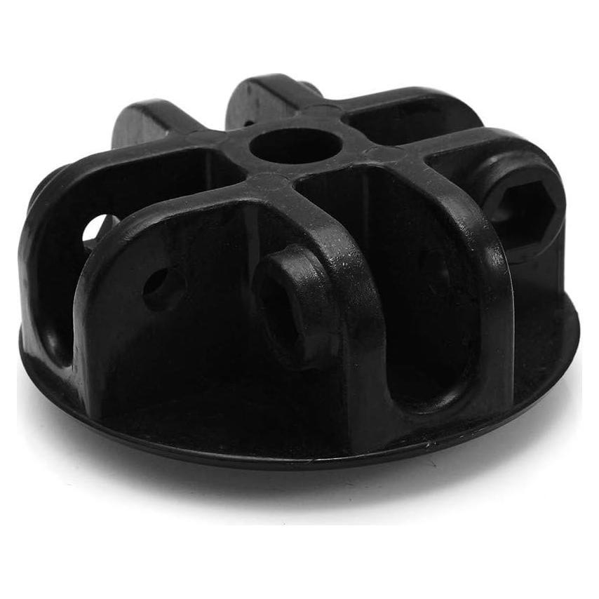 Soporte Central de Techo 4 Vías CocinaCo para Gazebo Negro