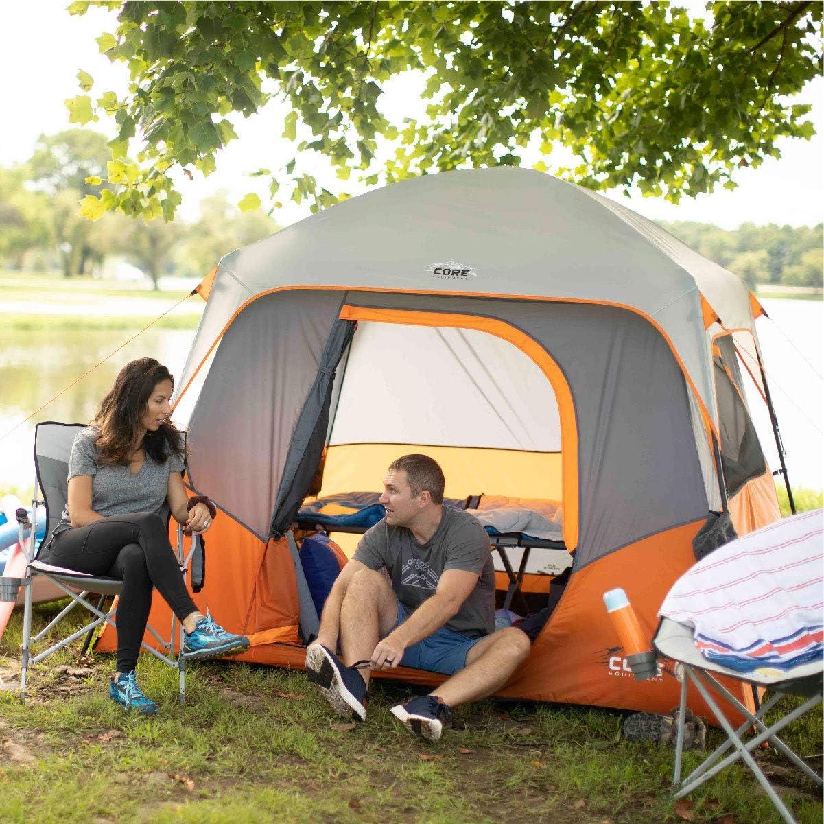 Carpa de Camping CORE para 4 Personas con Base y Kit