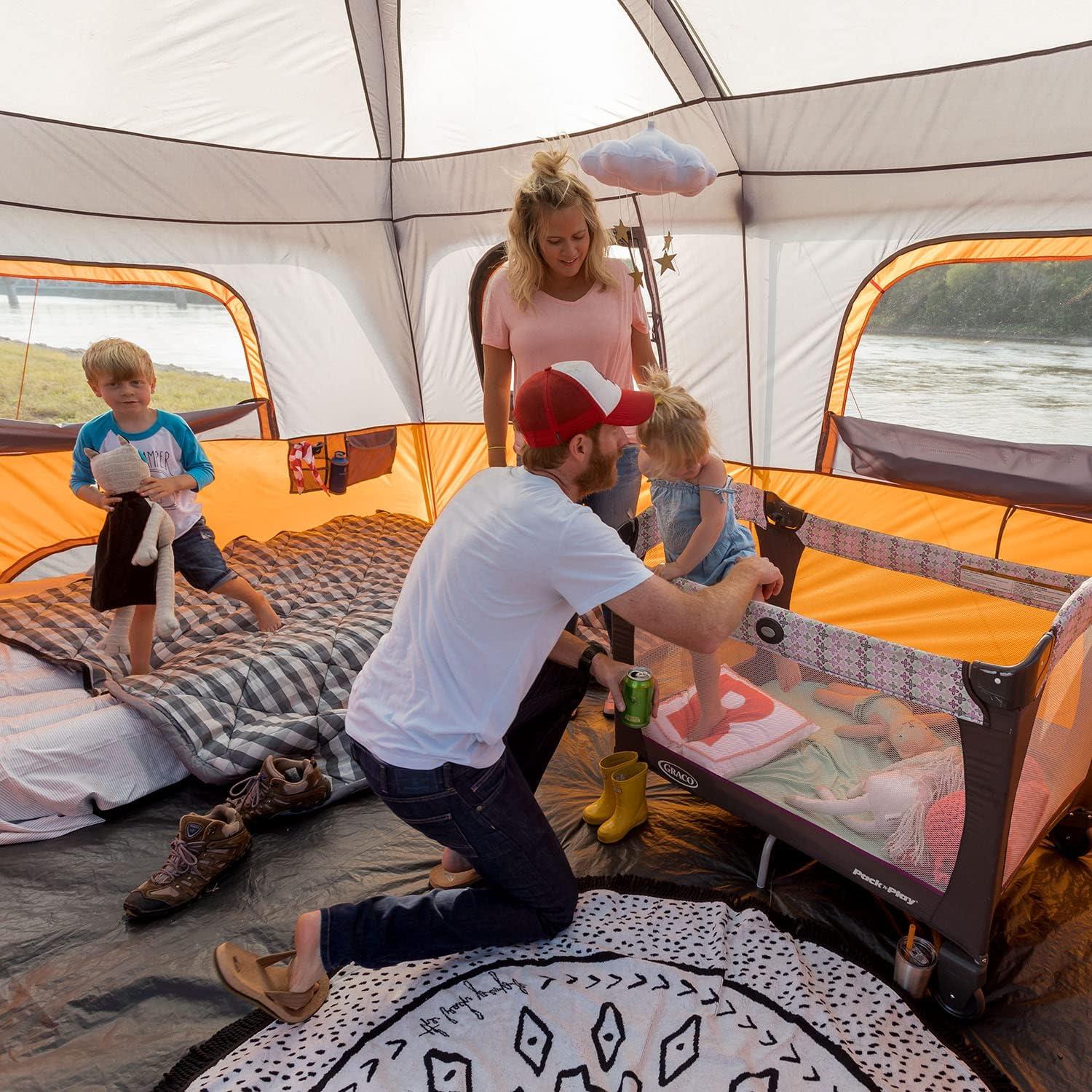 Carpa de Camping CORE para 10 Personas con Base y Kit