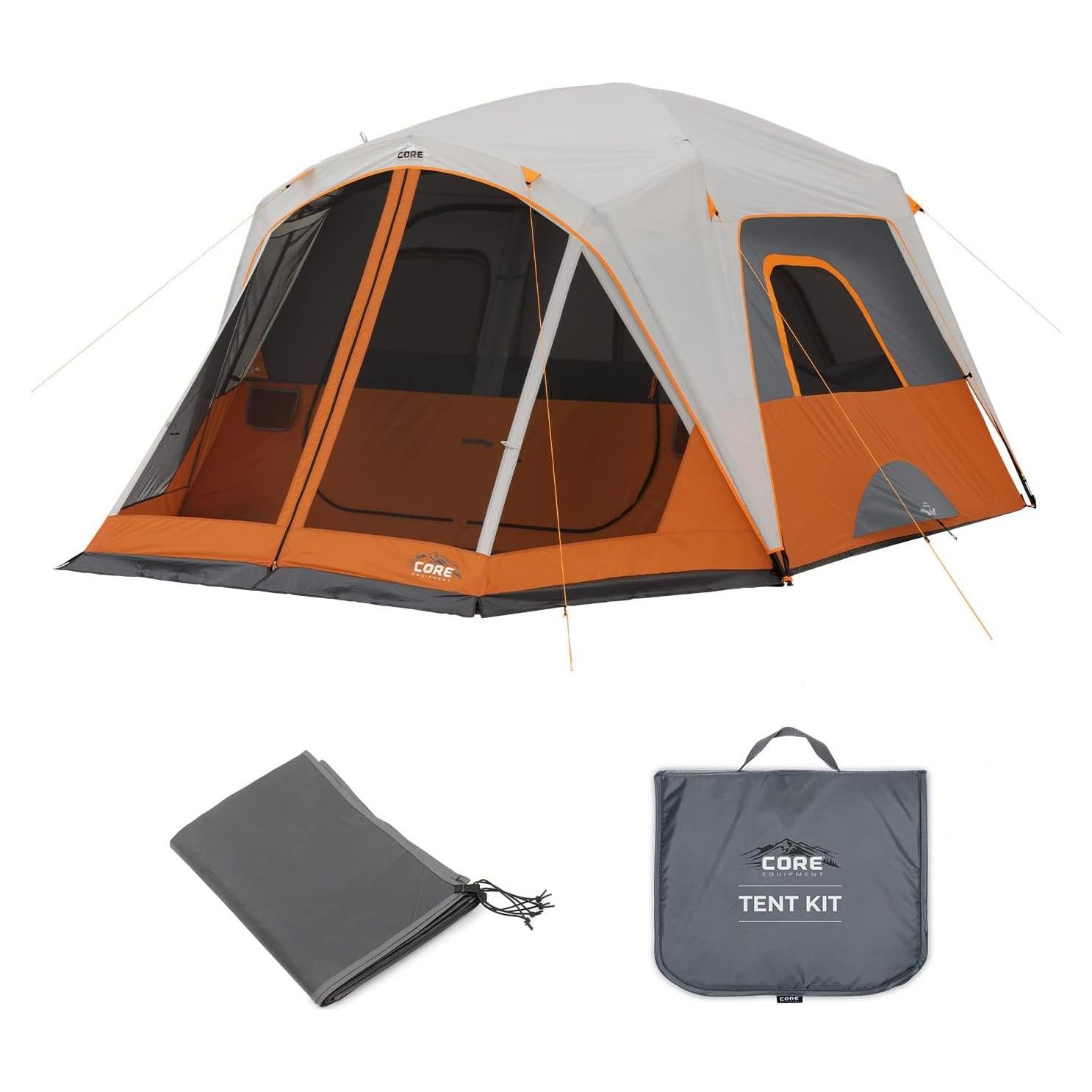 Carpa Rectangular para 6 Personas CORE con Malla y Kit