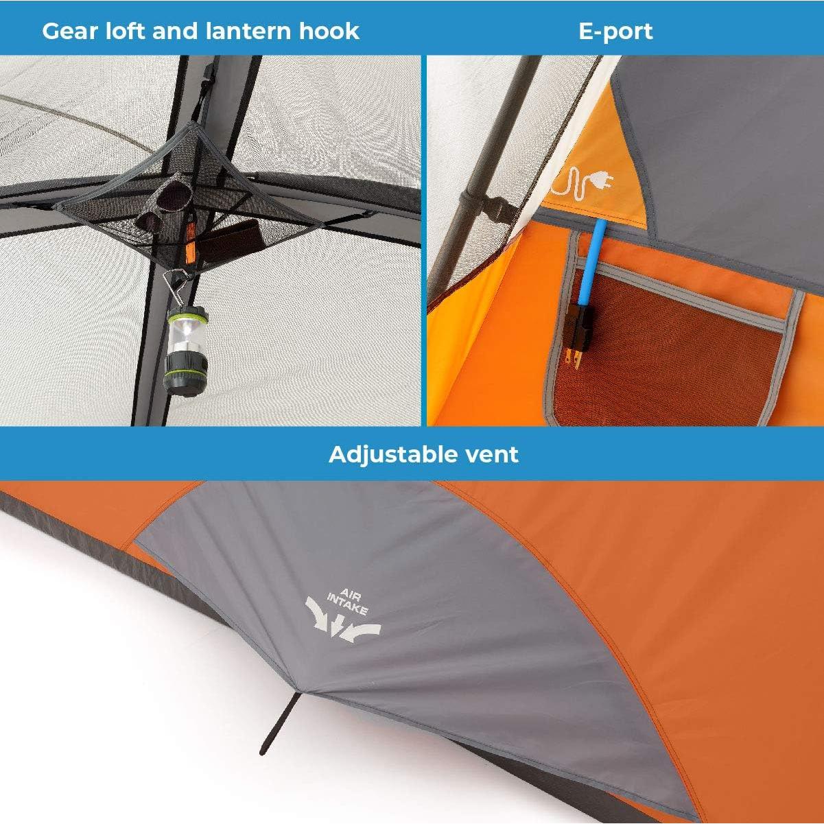 Carpa Rectangular para 6 Personas CORE con Malla y Kit