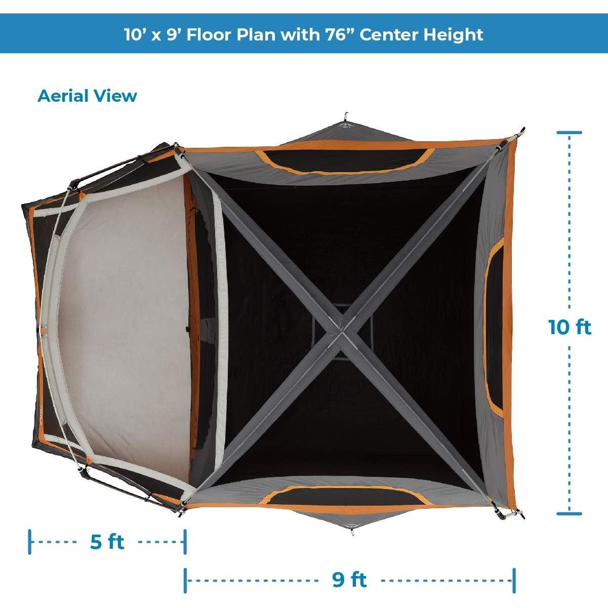 Carpa Rectangular para 6 Personas CORE con Malla y Kit
