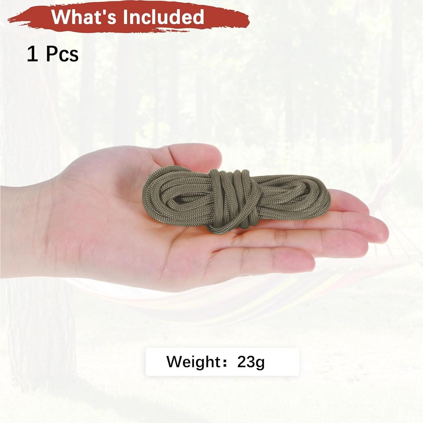 Cuerda de Camping Paracord TIXIPEM 3m 250KG Marrón