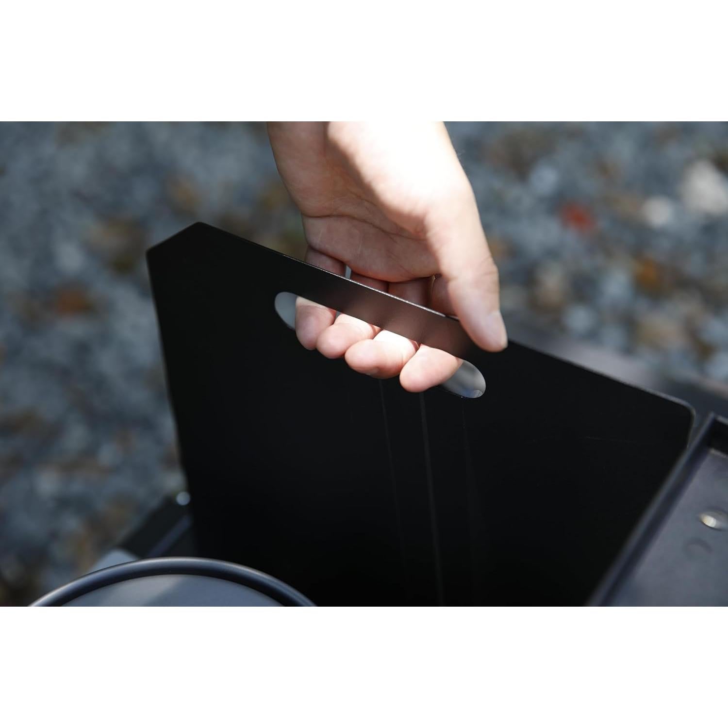 Paravientos Plegable HIKEMAN para Estufa de Camping 45x25cm