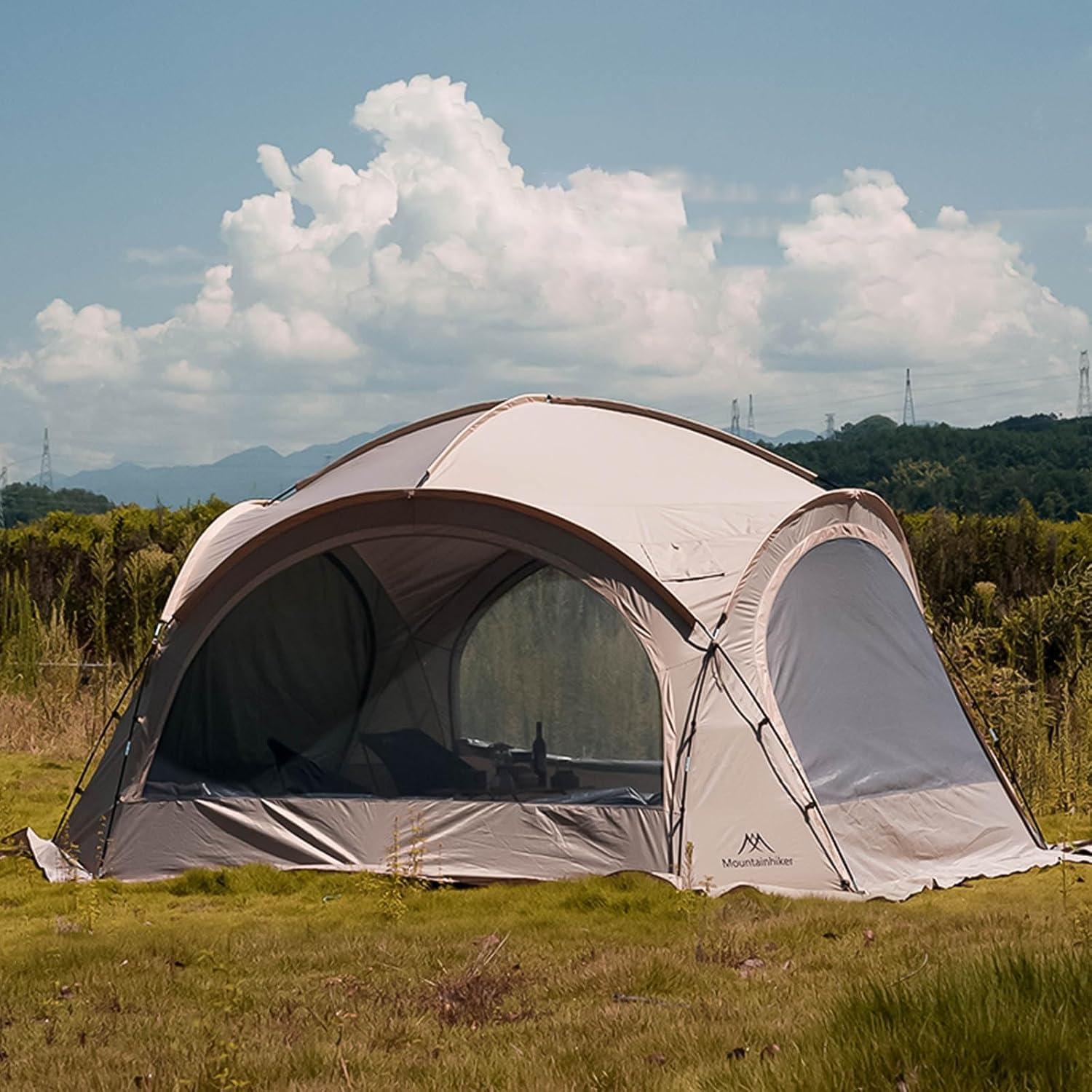 Tienda de Cúpula Mountainhiker para 5-10 Personas Impermeable