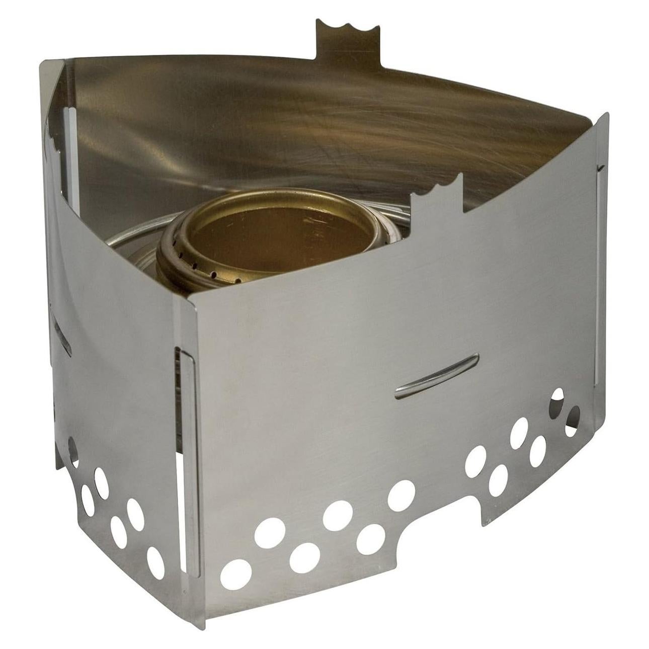 Estufa de Camping Ligera Trangia Triangle 115g Acero Inoxidable