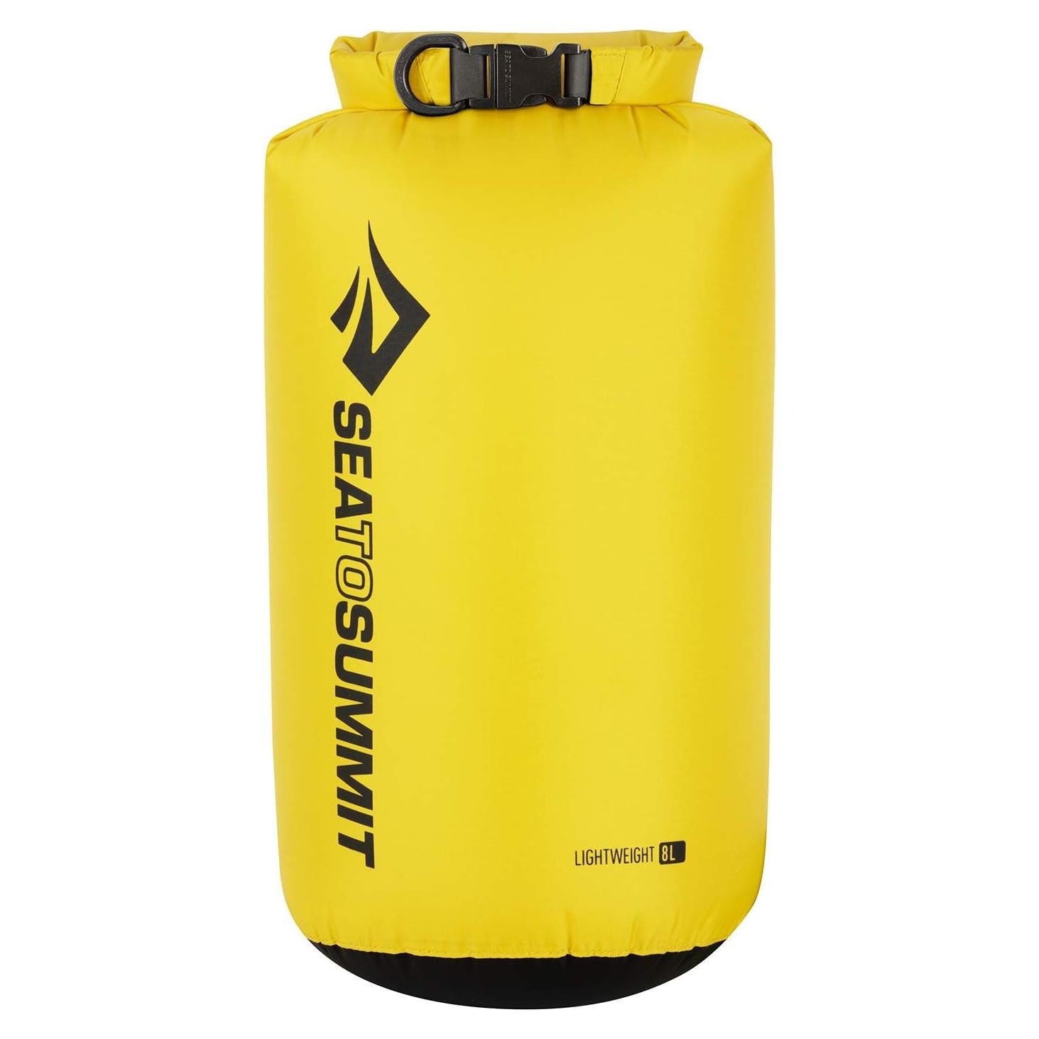 Saco Seco Ligero 8L Sea to Summit - Impermeable Nylon Amarillo