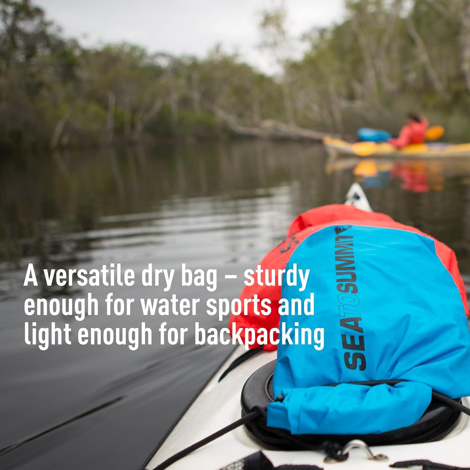 Saco Seco Ligero 8L Sea to Summit - Impermeable Nylon Amarillo