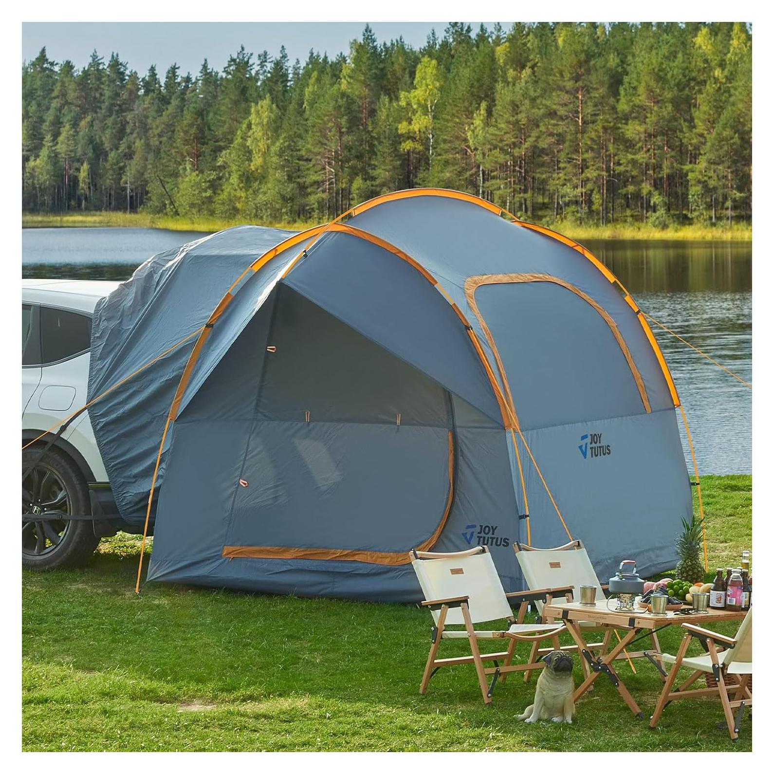 Tienda SUV JOYTUTUS Doble Puerta Impermeable para 6 Personas