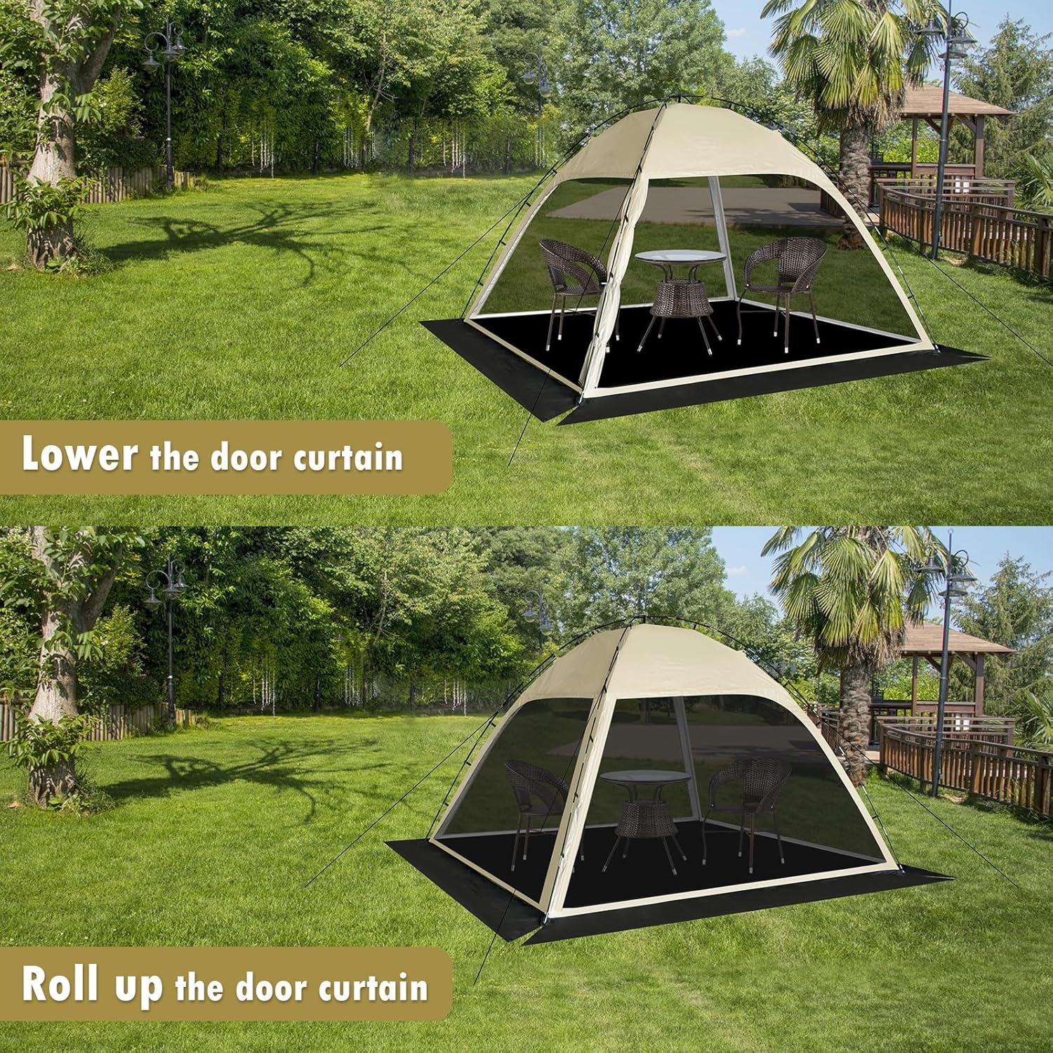 Tienda de Pantalla Grande Siebwin 3x3m con Mosquitera