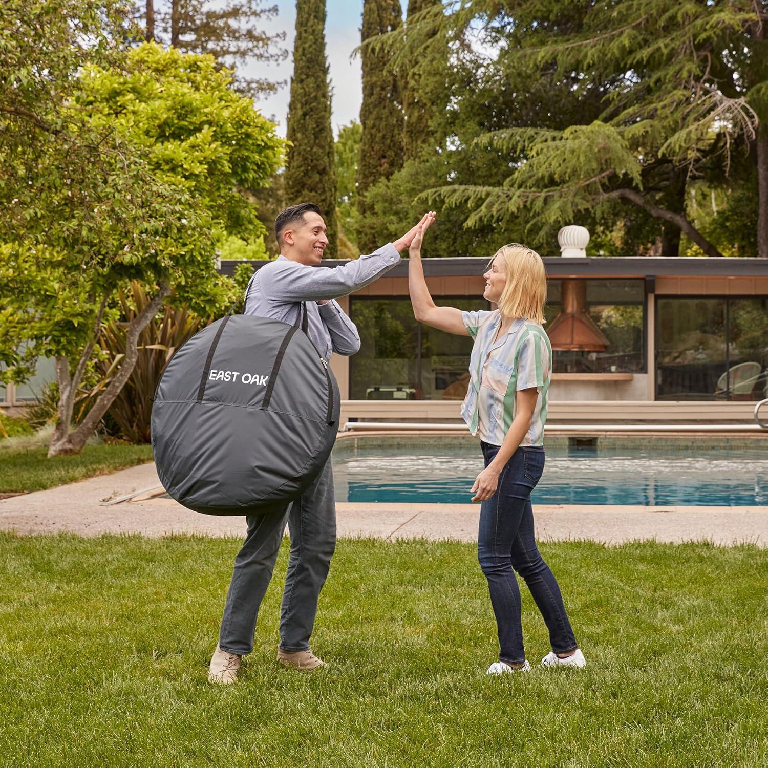 Carpa Pop-Up EAST OAK 3.05x3.05m Beige para Exterior