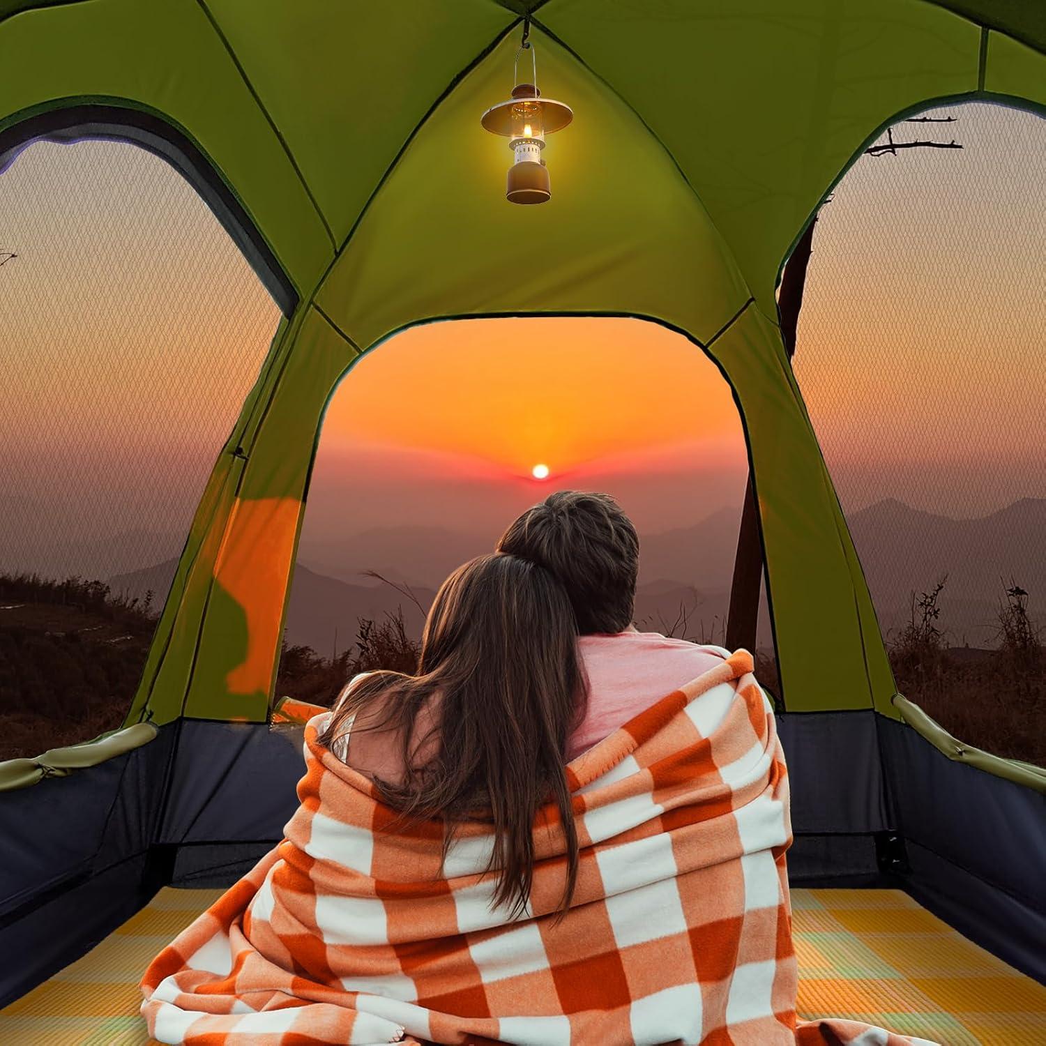 Carpa SUV WildFinder Doble Capa Impermeable 6 Personas 2.44x2.44m