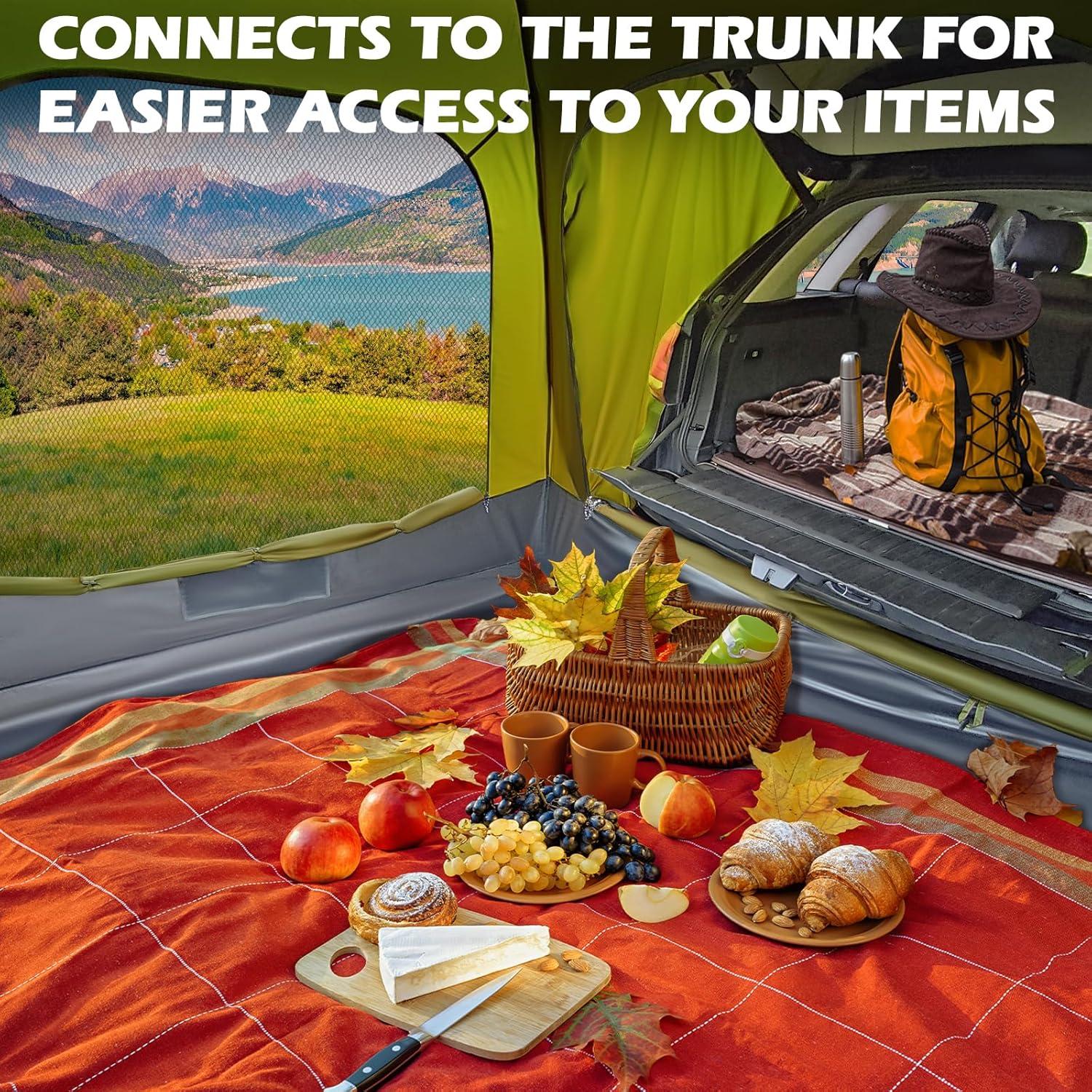 Carpa SUV WildFinder Doble Capa Impermeable 6 Personas 2.44x2.44m